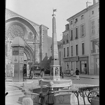 Fontaine Place Saint-Étienne à Toulouse 