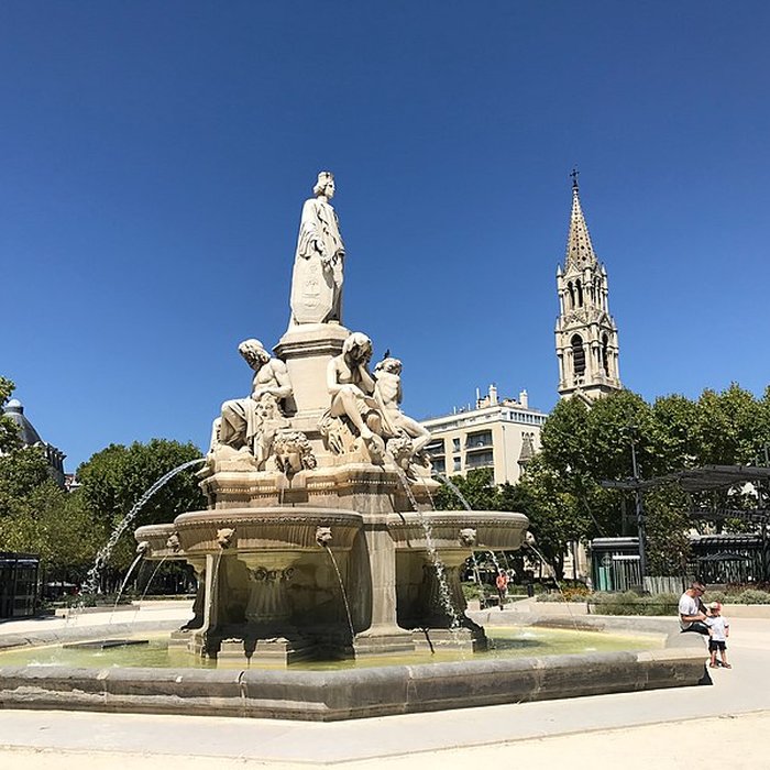 Photo de Fontaine Pradier de Nîmes