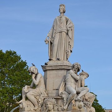 Fontaine Pradier de Nîmes