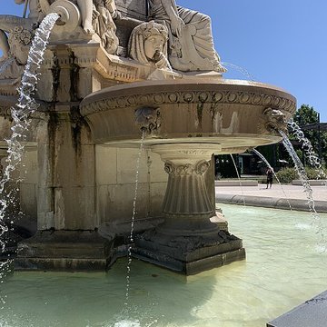 Fontaine Pradier de Nîmes