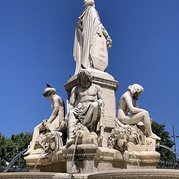 Fontaine Pradier de Nîmes