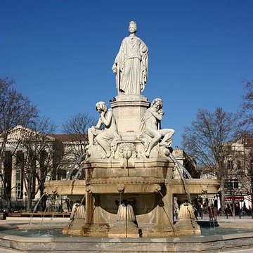 Fontaine Pradier de Nîmes