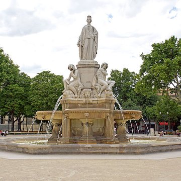 Fontaine Pradier de Nîmes