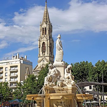 Fontaine Pradier de Nîmes