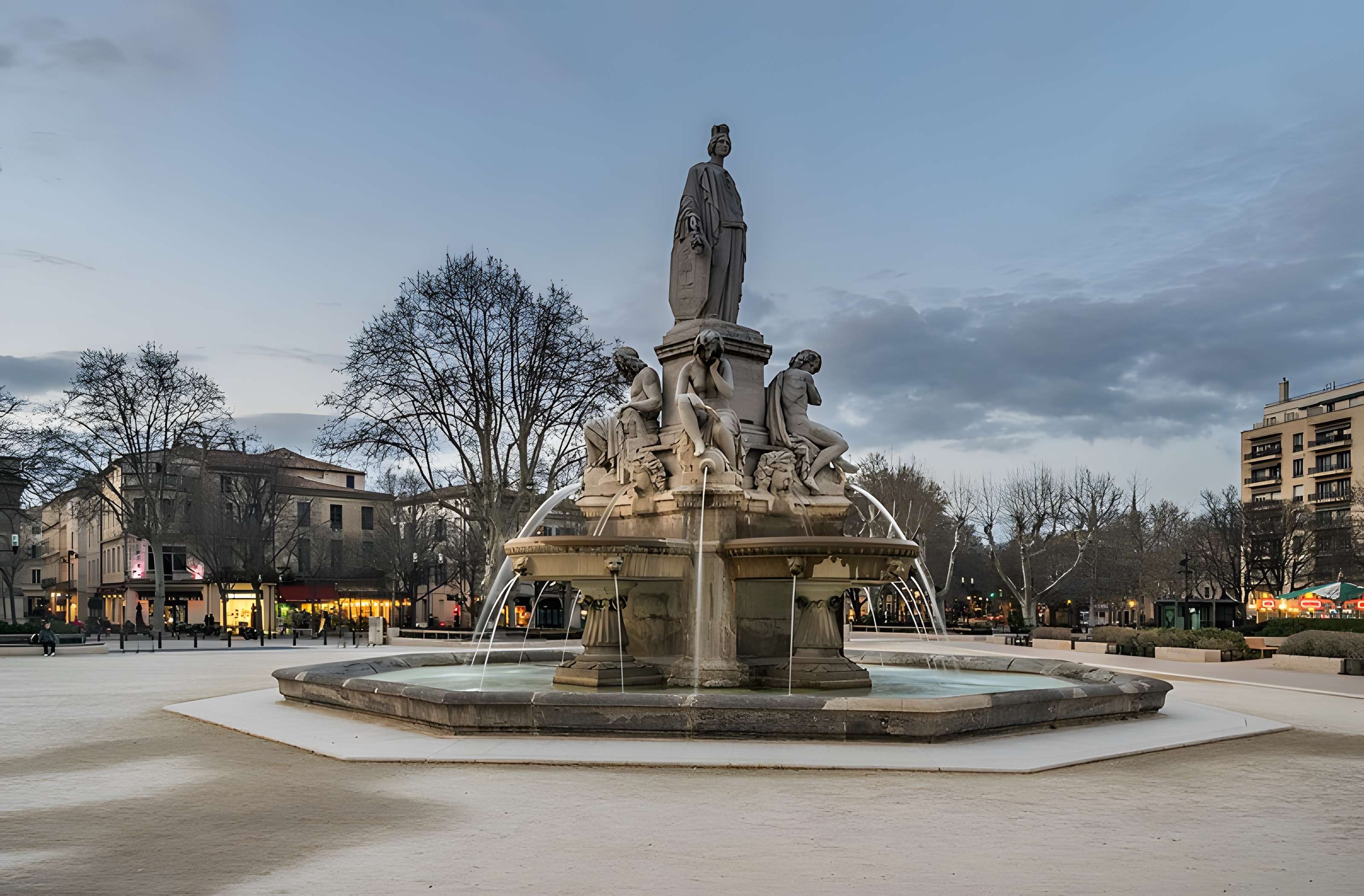 Fontaine Pradier de Nîmes