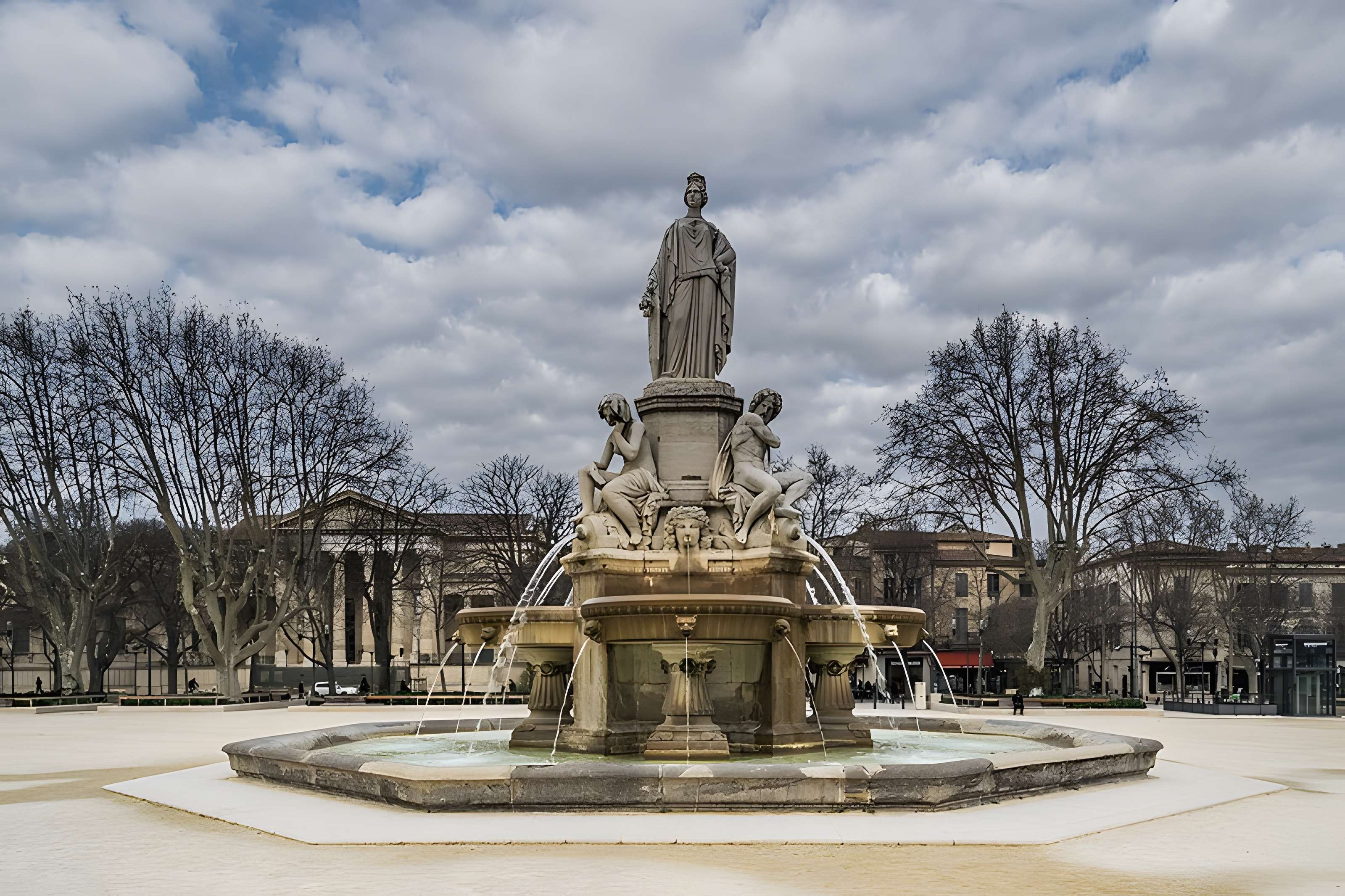 Fontaine Pradier de Nîmes