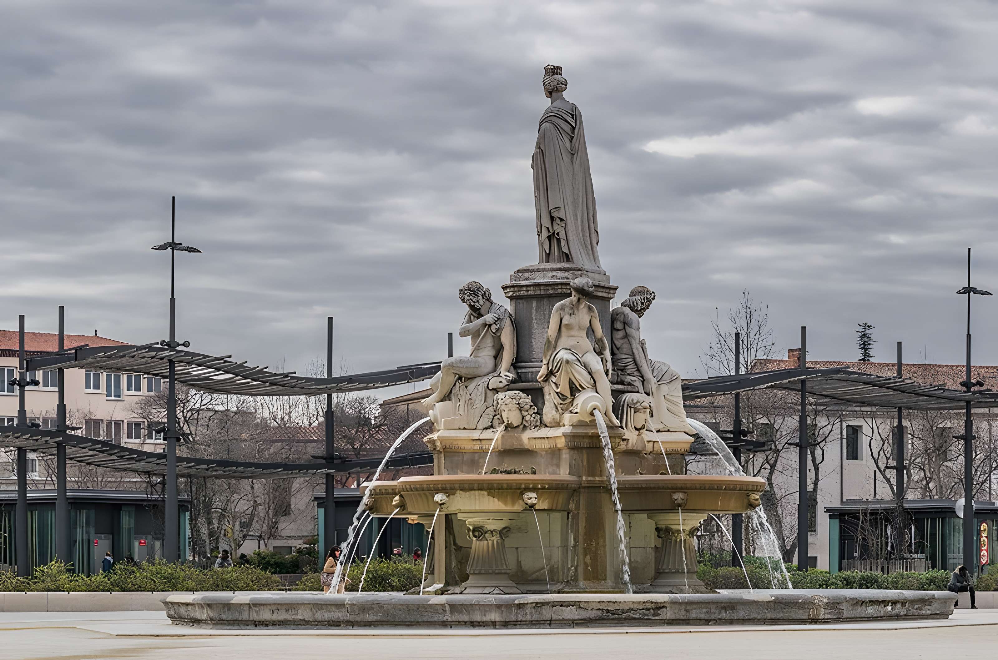 Fontaine Pradier de Nîmes