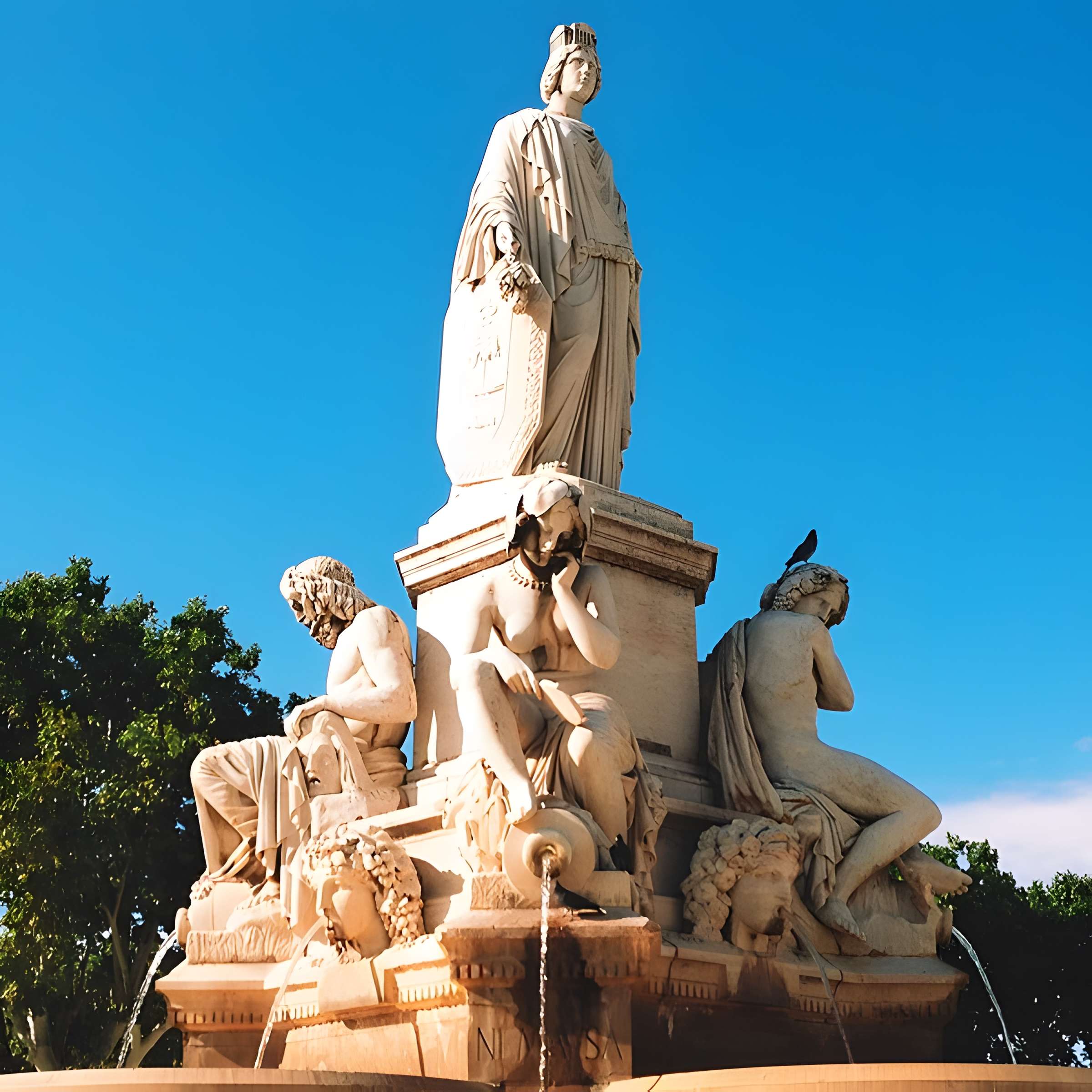 Fontaine Pradier de Nîmes