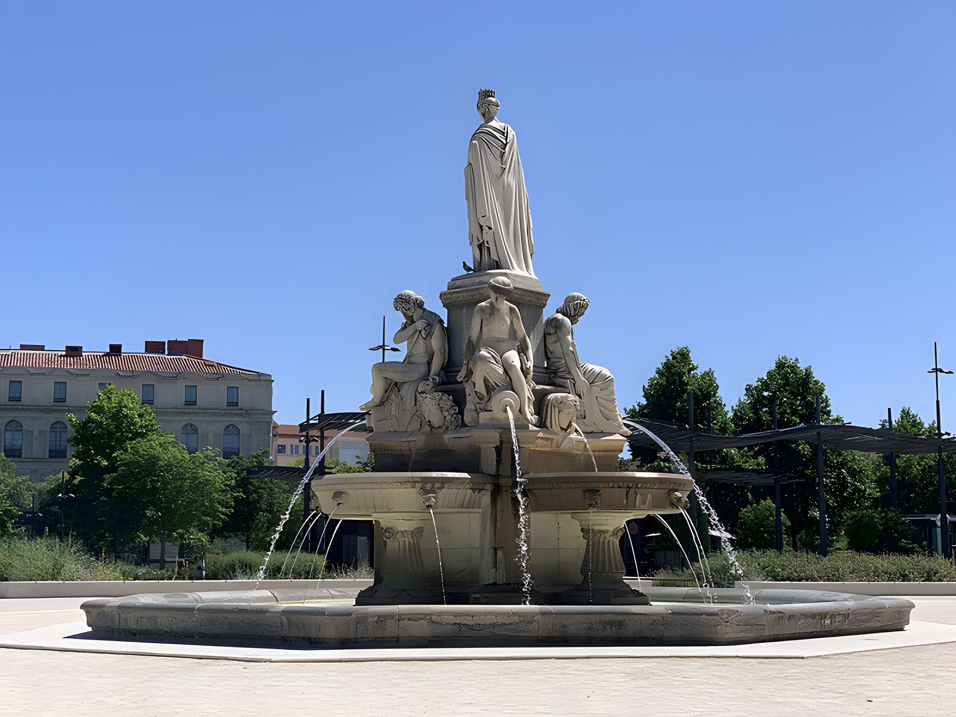 Fontaine Pradier de Nîmes