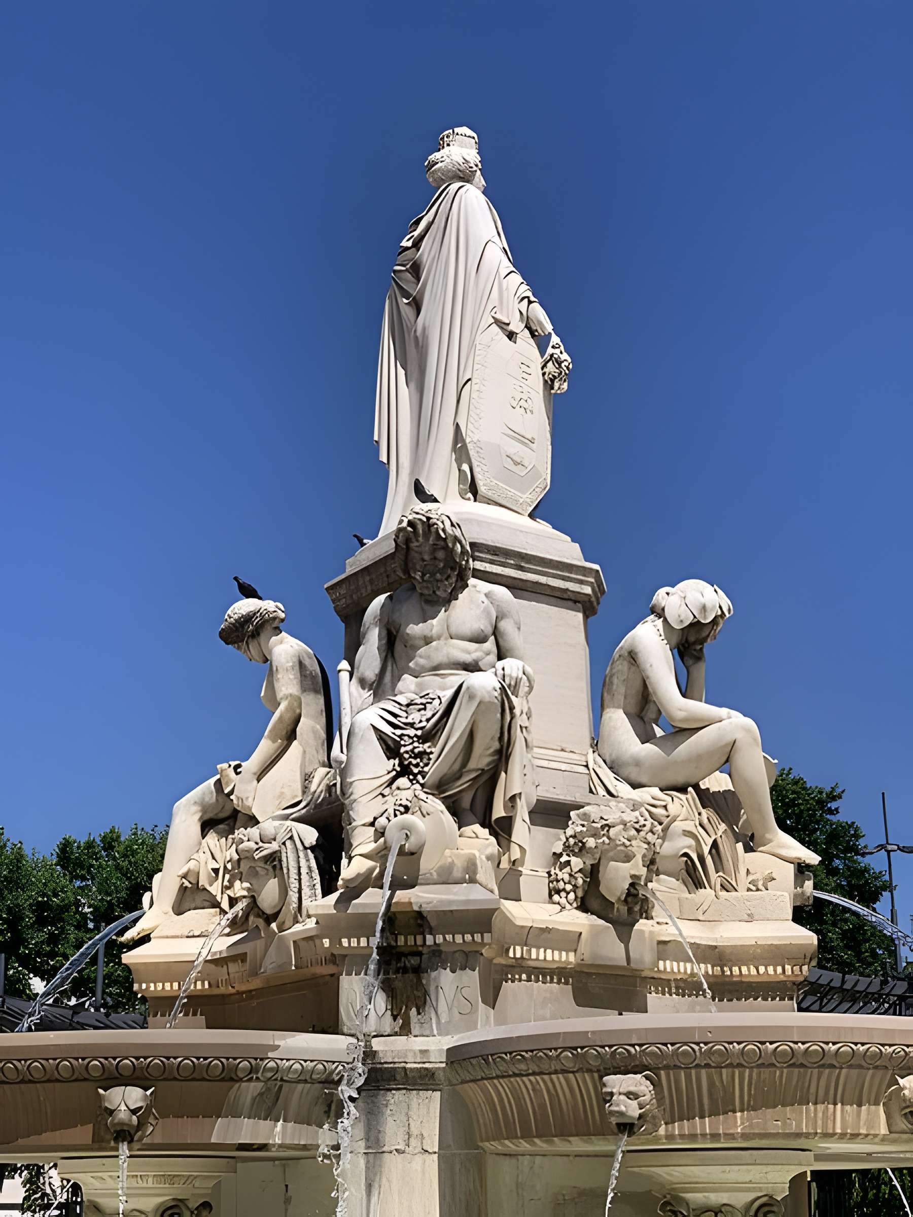 Fontaine Pradier de Nîmes