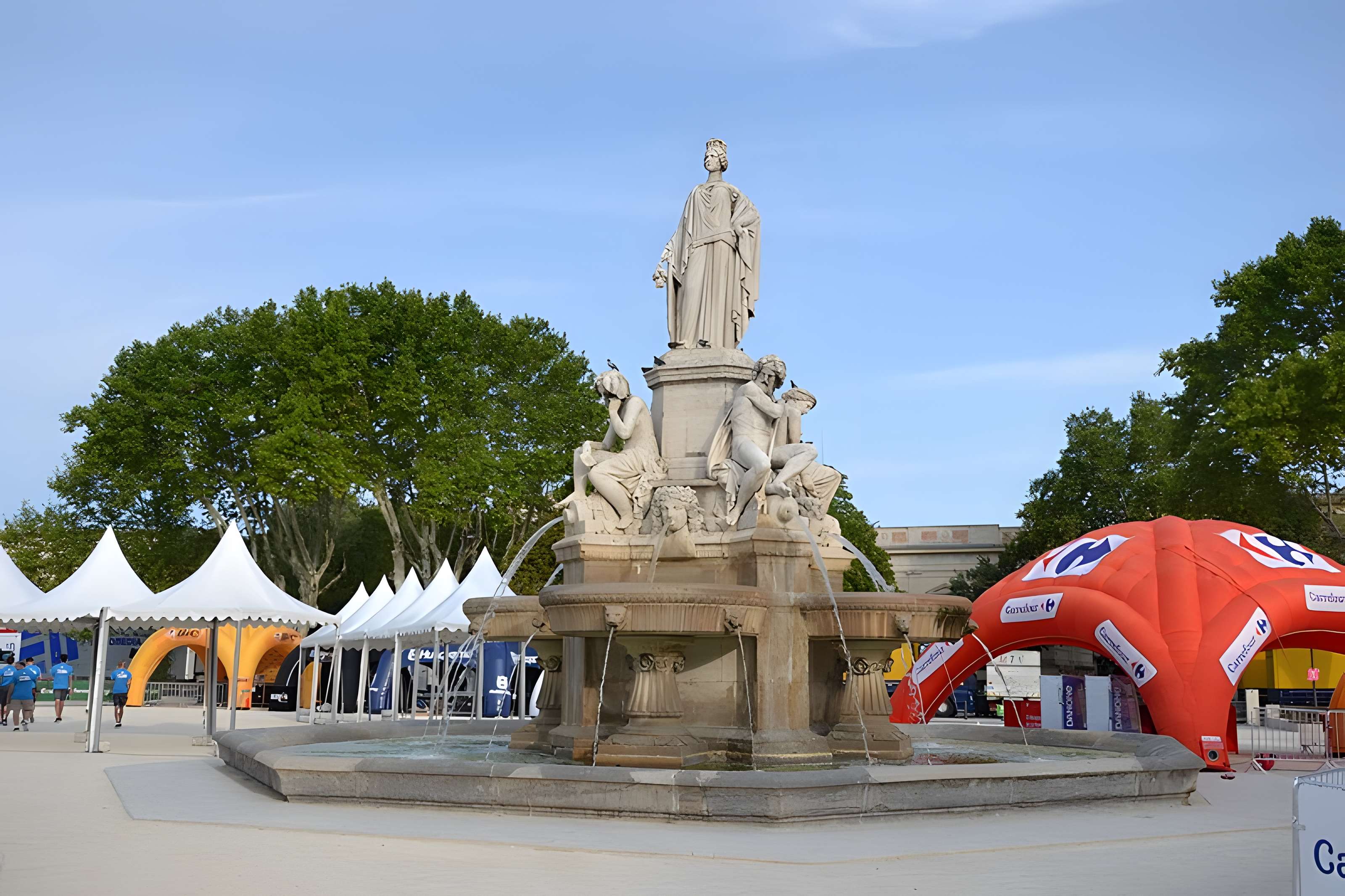 Fontaine Pradier de Nîmes