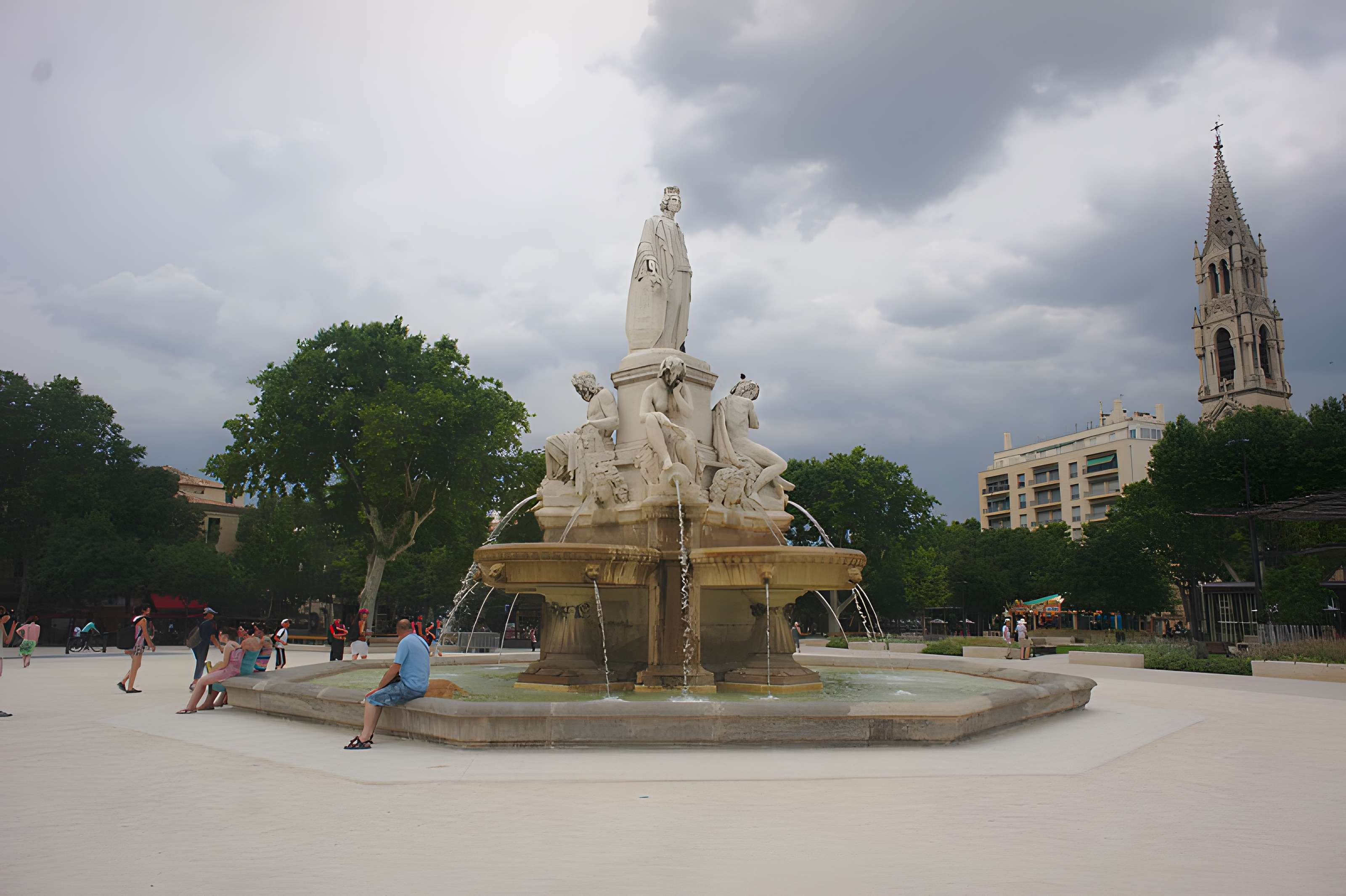 Fontaine Pradier de Nîmes