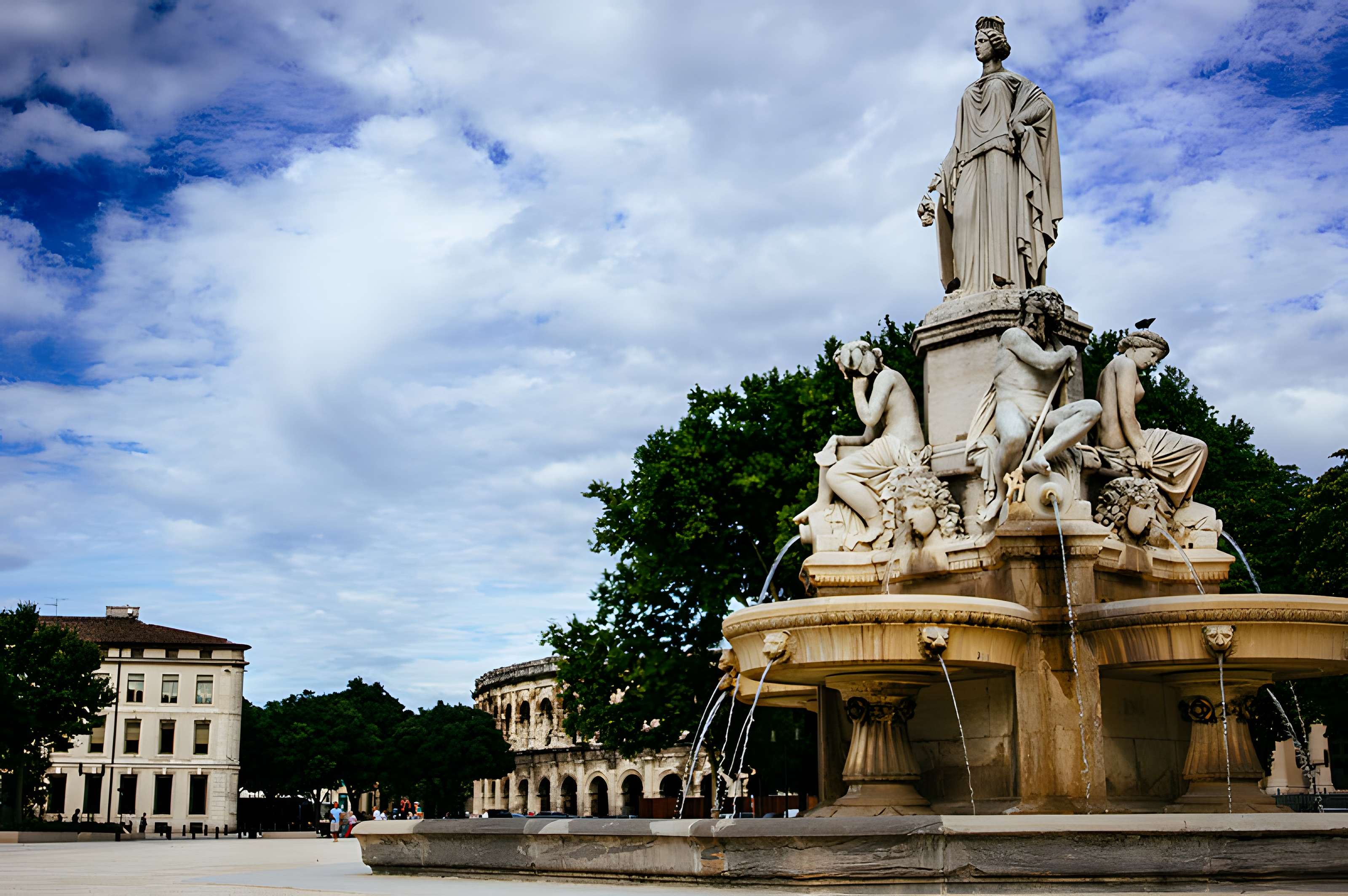 Fontaine Pradier de Nîmes