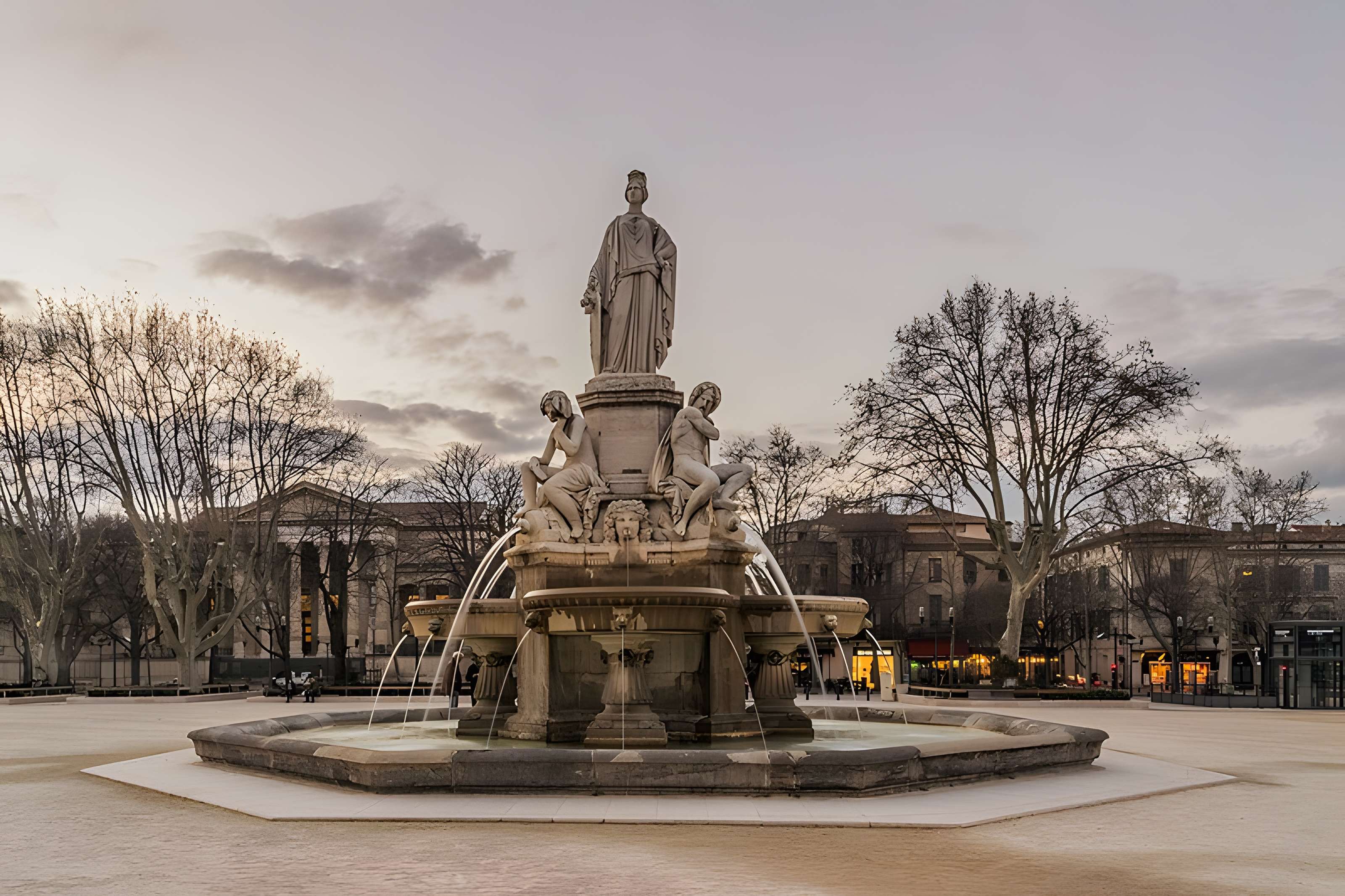 Fontaine Pradier de Nîmes