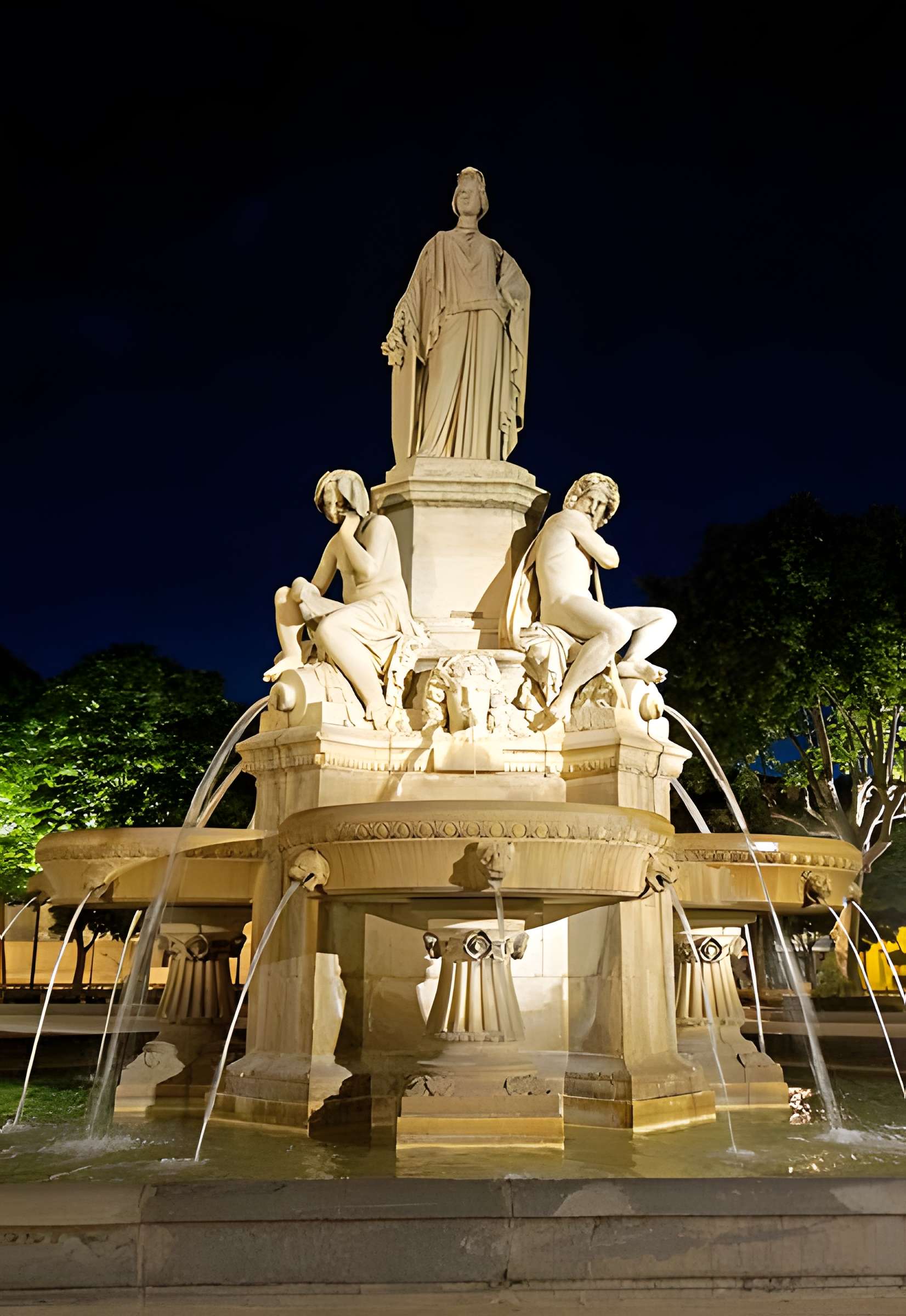 Fontaine Pradier de Nîmes