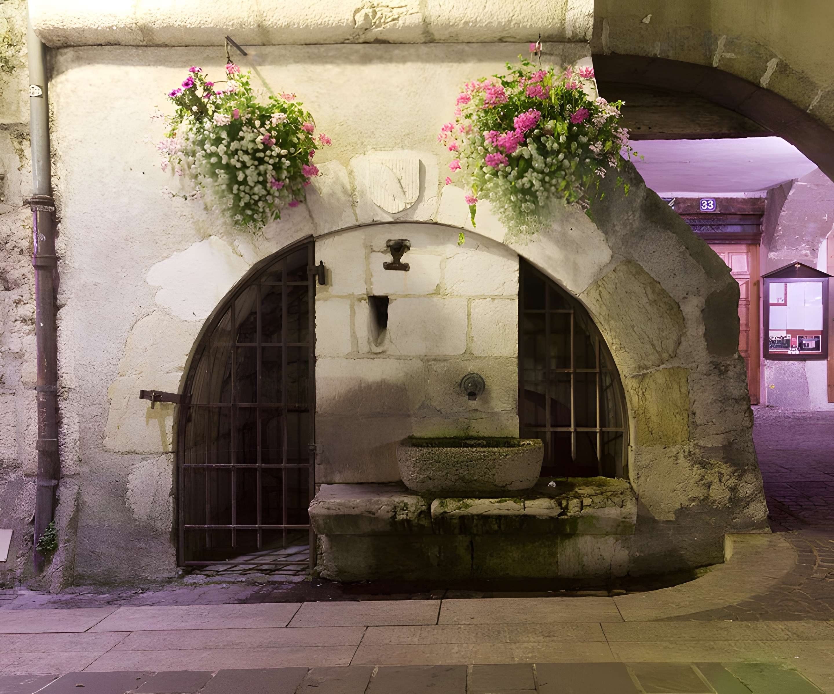 Fontaine Quiberet d'Annecy 