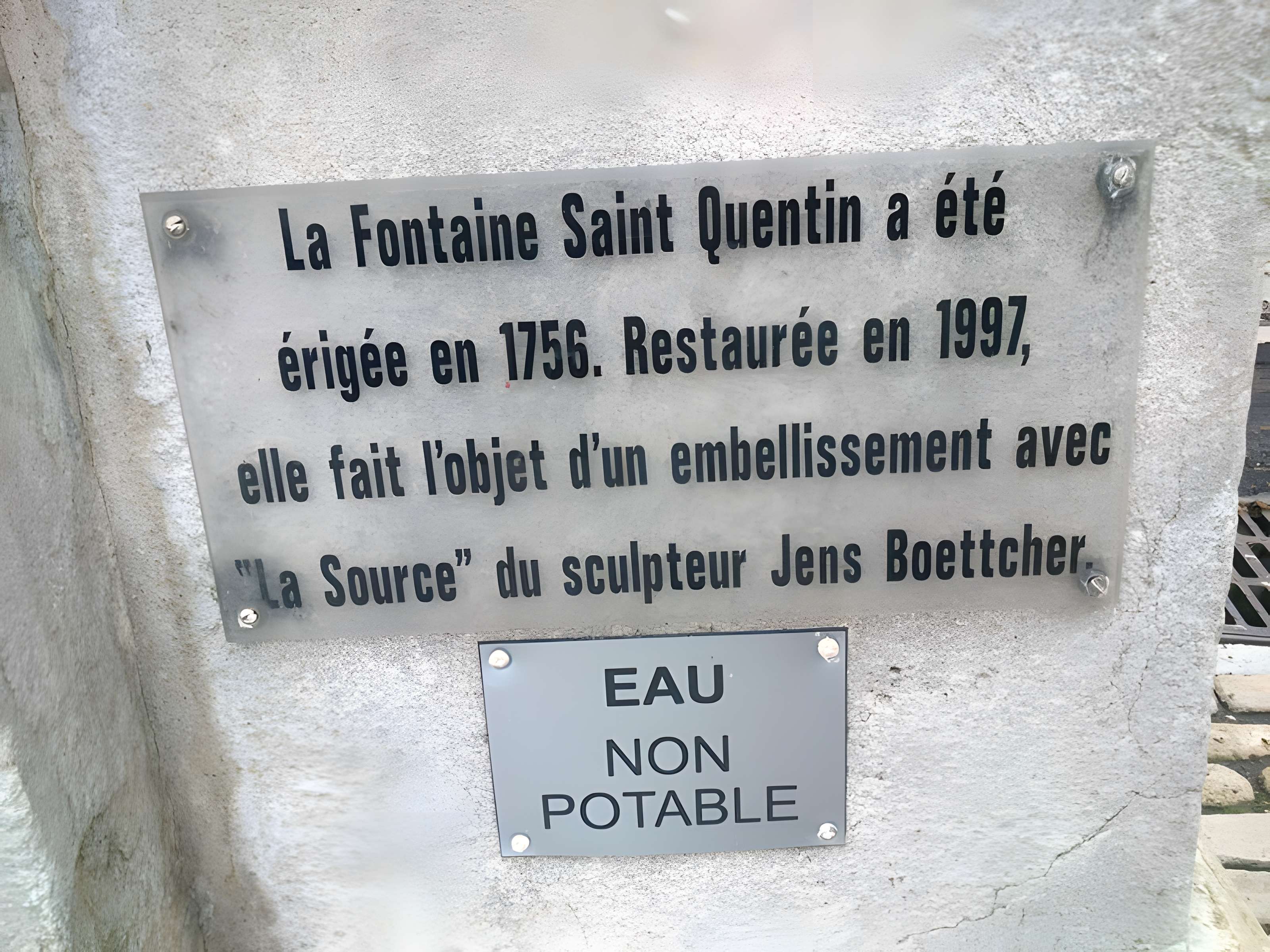Fontaine Saint-Quentin de Besançon