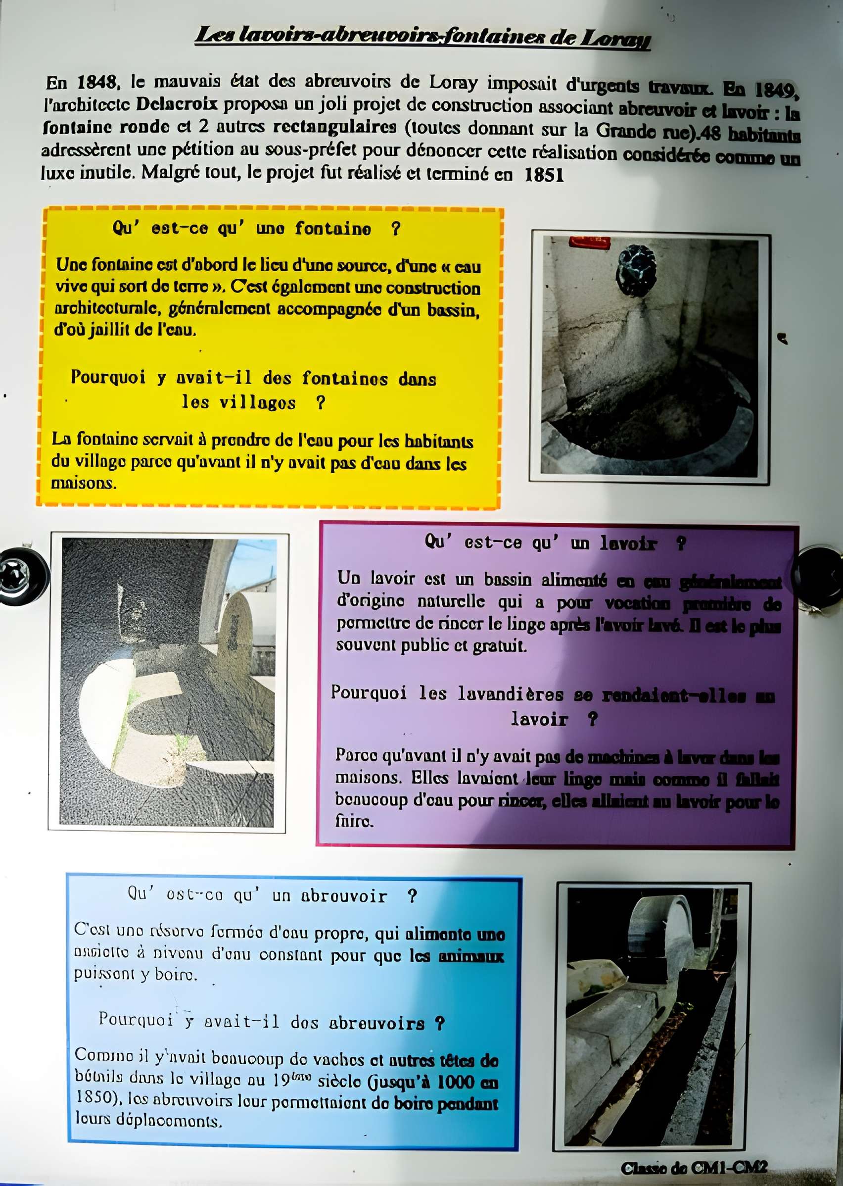 Fontaine-lavoir de Loray