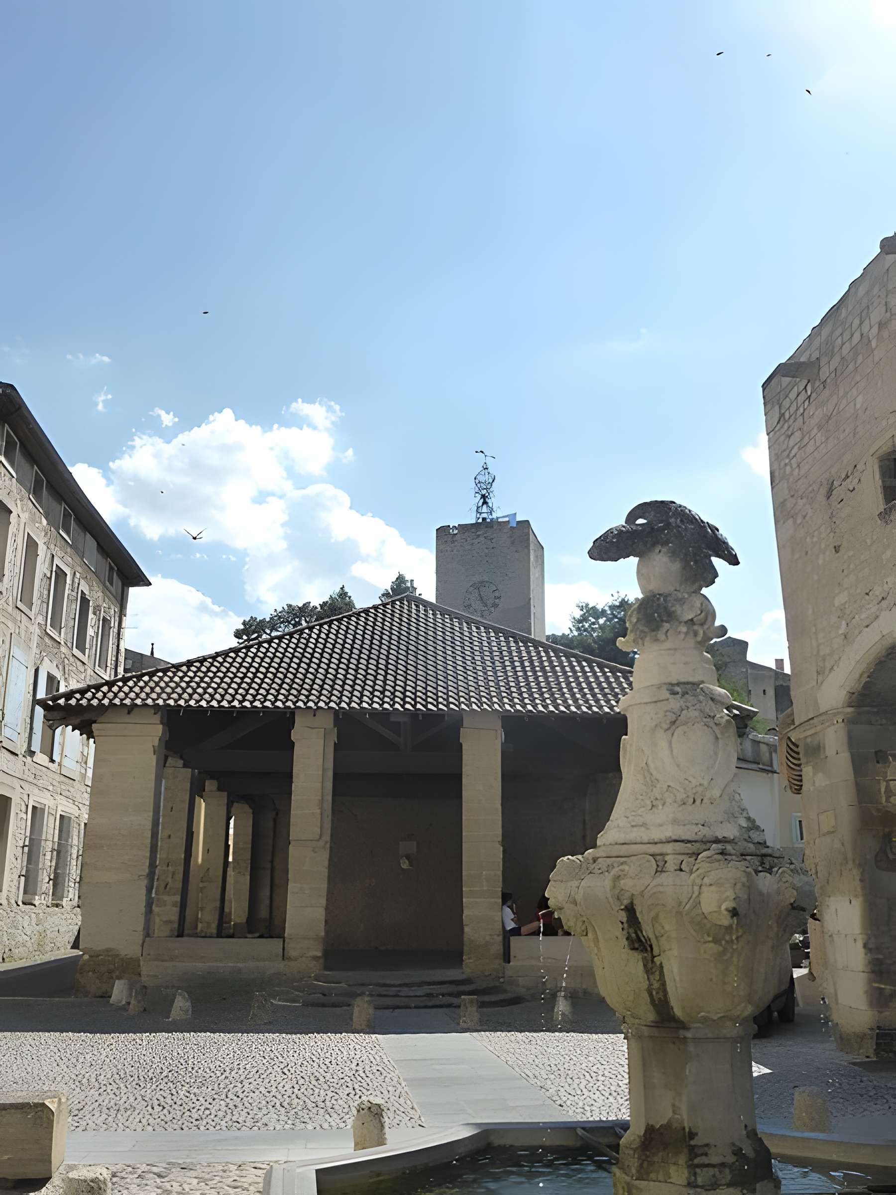 Fontaine du Pélican de Pernes-les-Fontaines