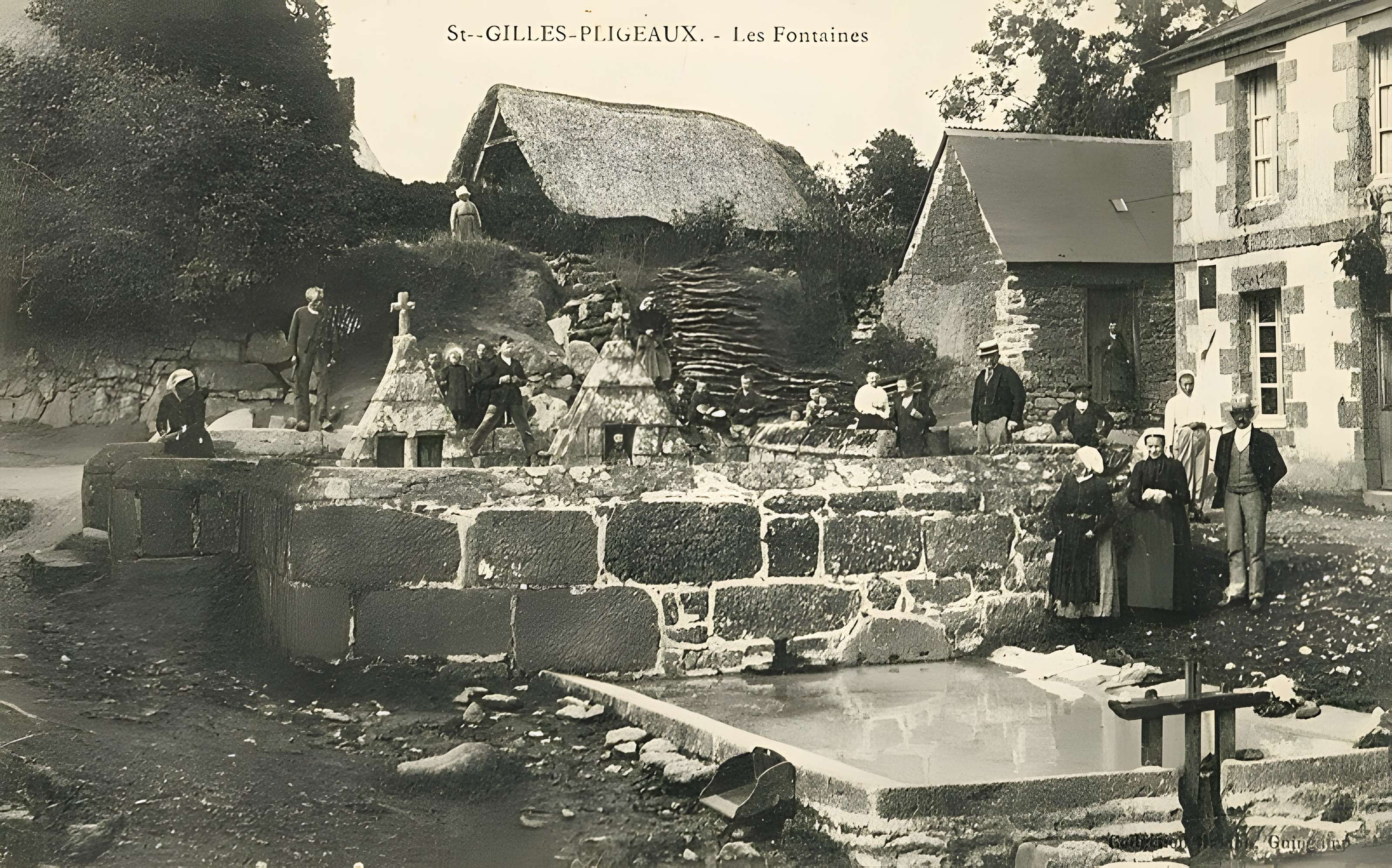 Fontaines de Saint-Gilles-Pligeaux