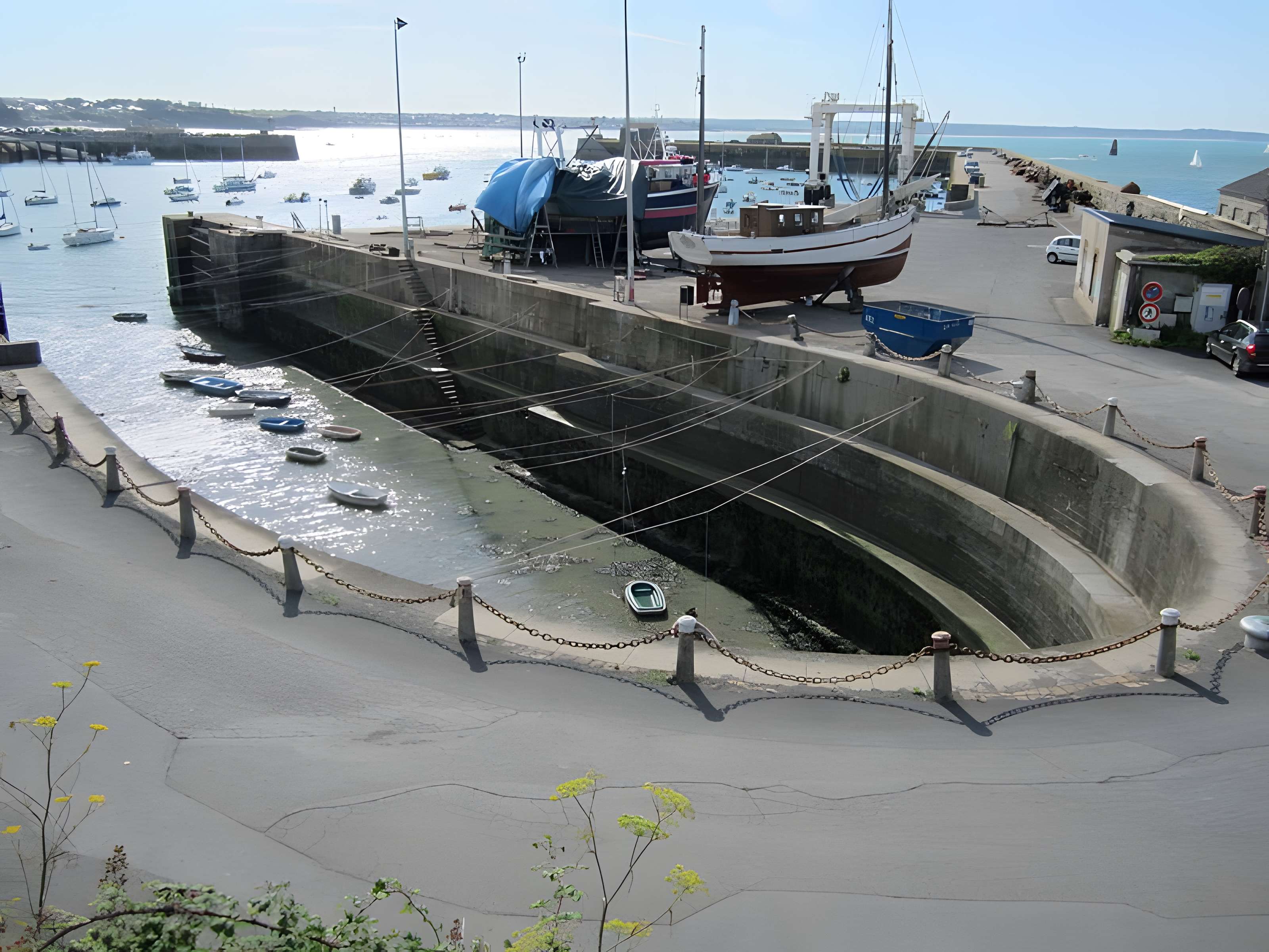 Forme de radoub du port de Granville 