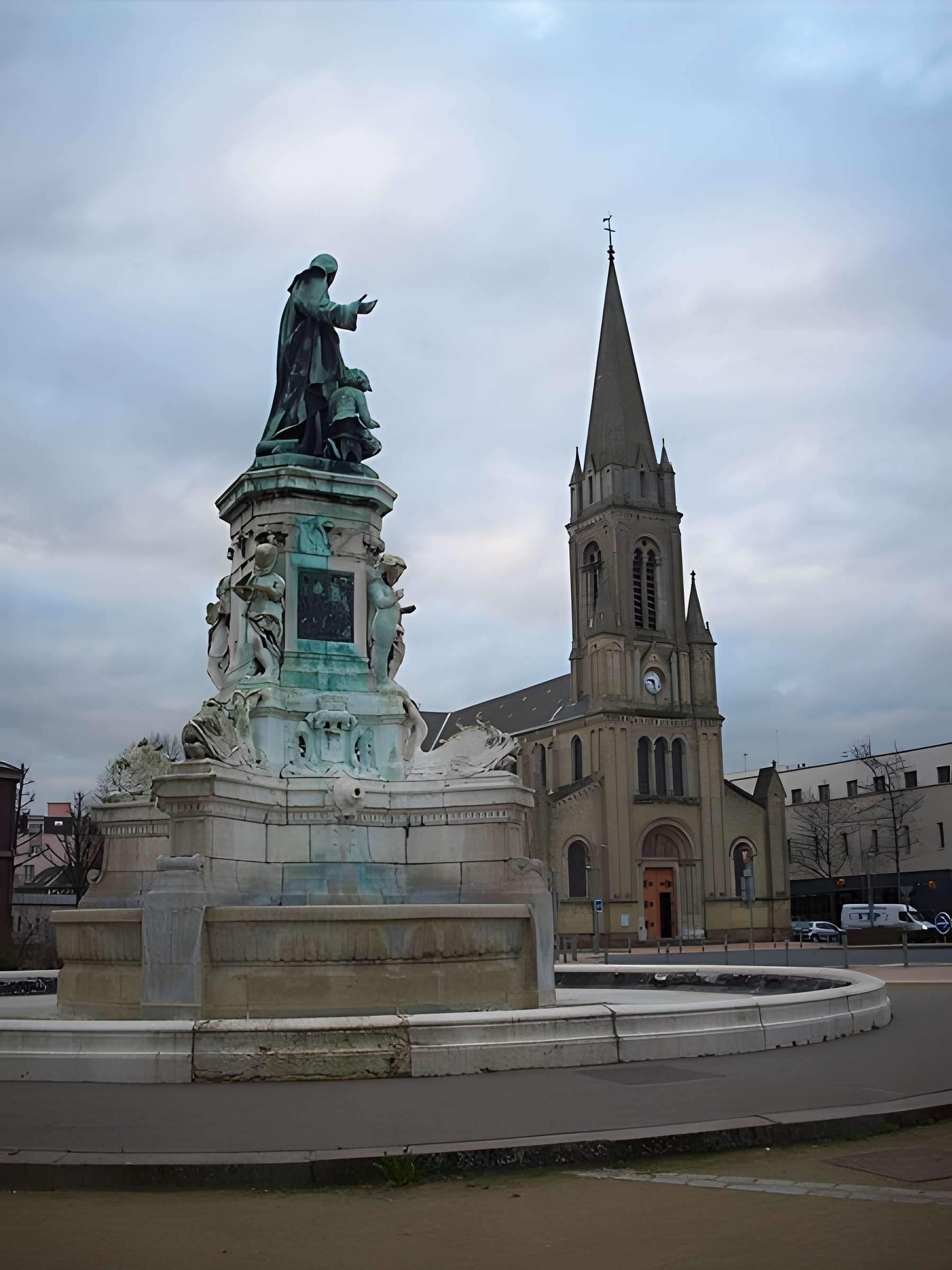 Fontaine Jean-Baptiste de La Salle à Rouen