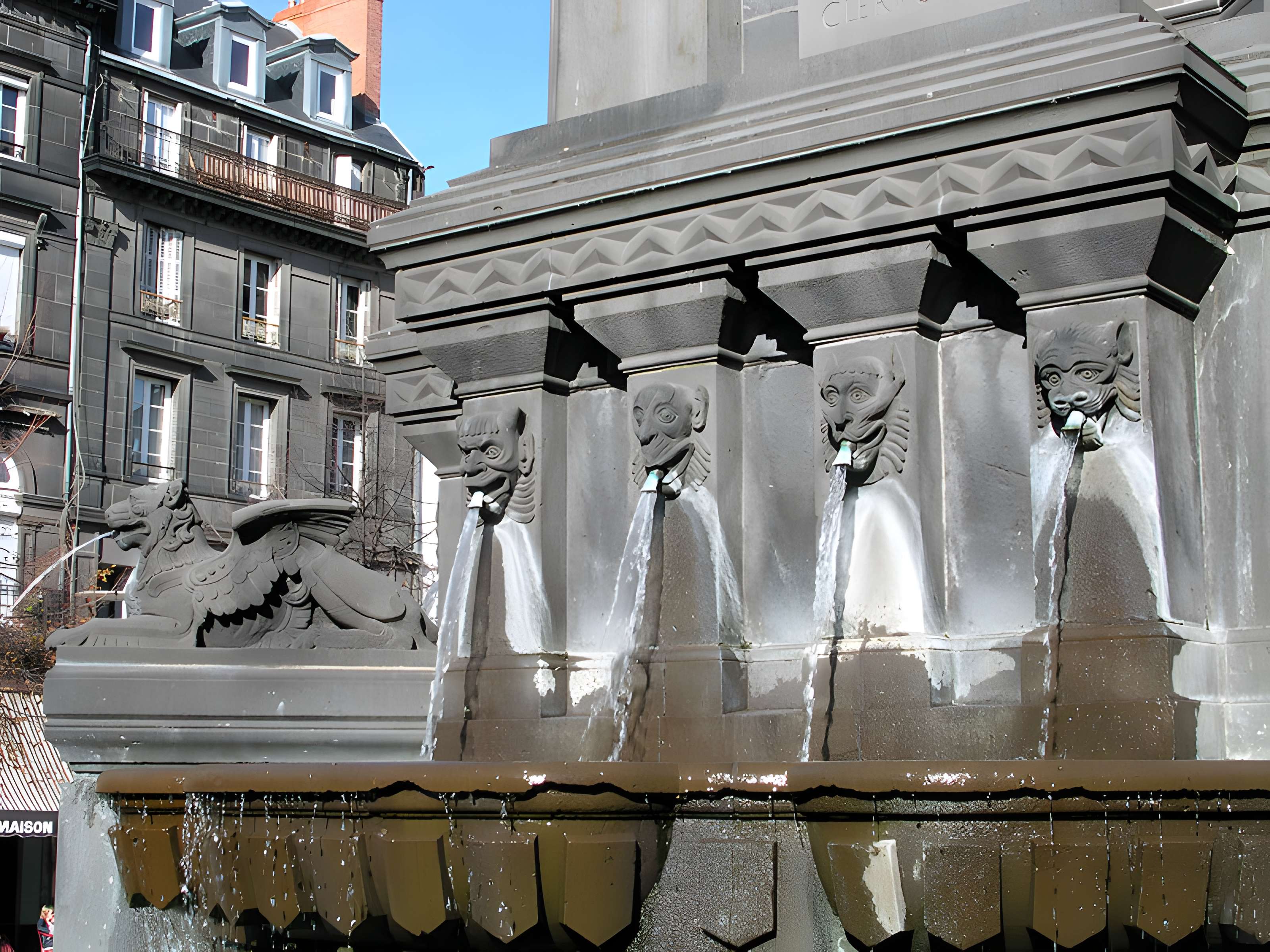 Fontaine Urbain II de Clermont-Ferrand