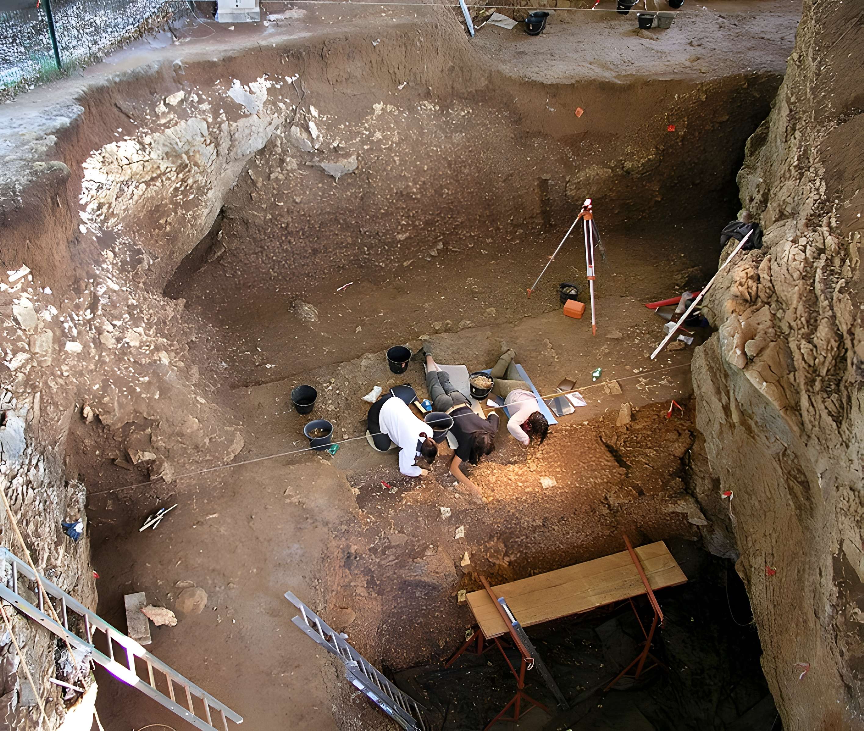 Gisement préhistorique des Fieux à Miers