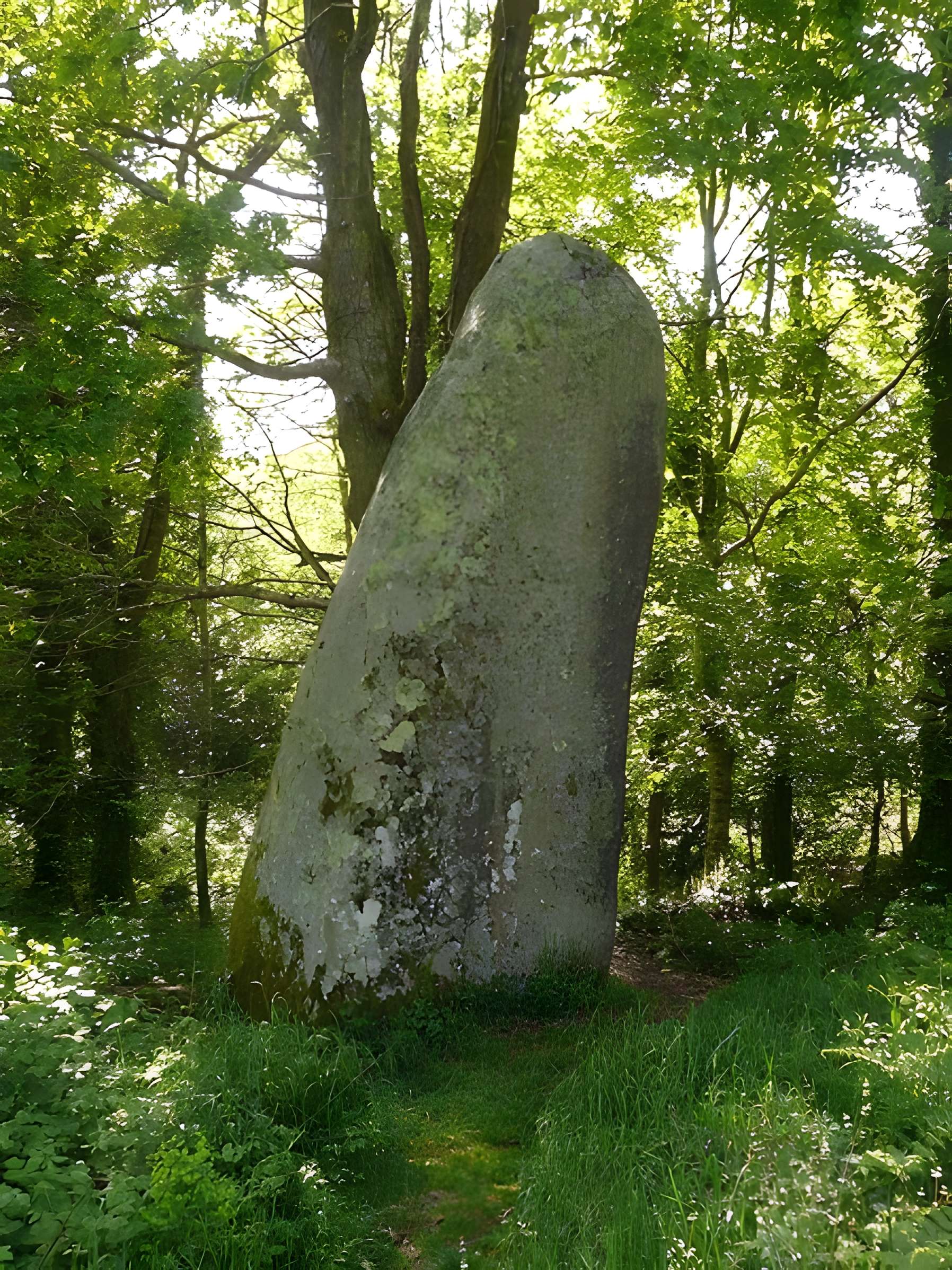 Grand menhir de Kerangosker à Pont-Aven 