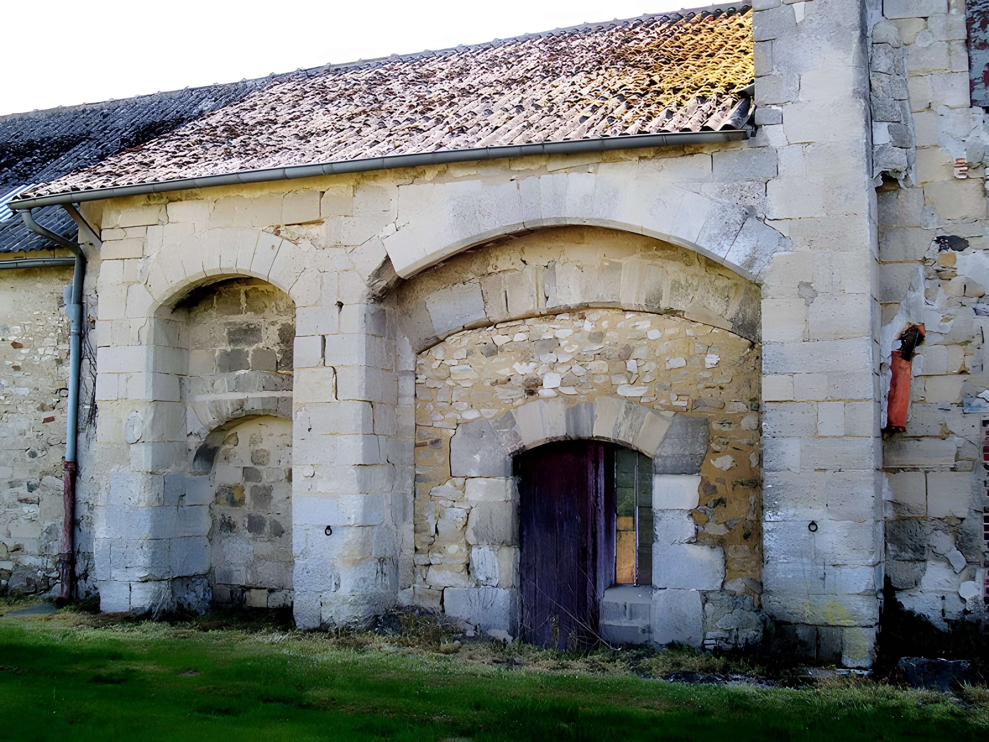 Grange de la ferme de Fourcheret à Fontaine-Chaalis