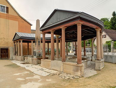 Photo de Fontaine-lavoir du Savourot à Héricourt