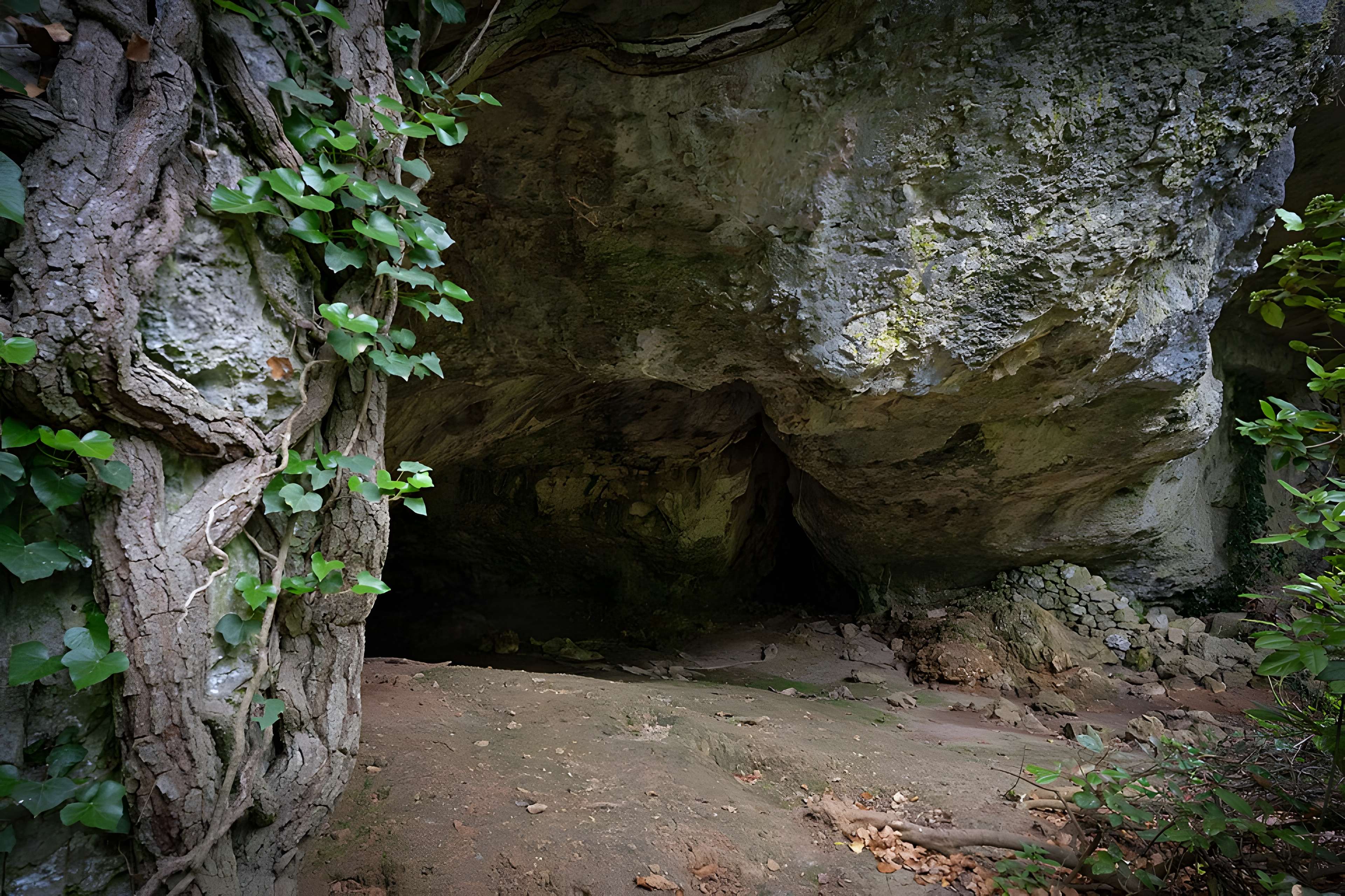 Grotte aux points d'Aiguèze