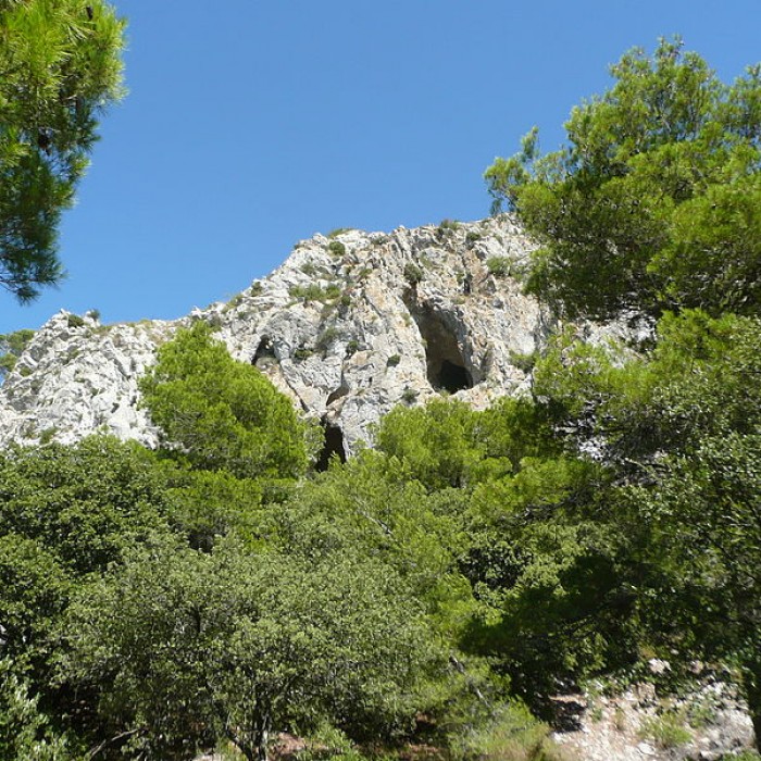 Photo de Grotte dhabitation et abri sous roche de la Crouzade à Gruissan