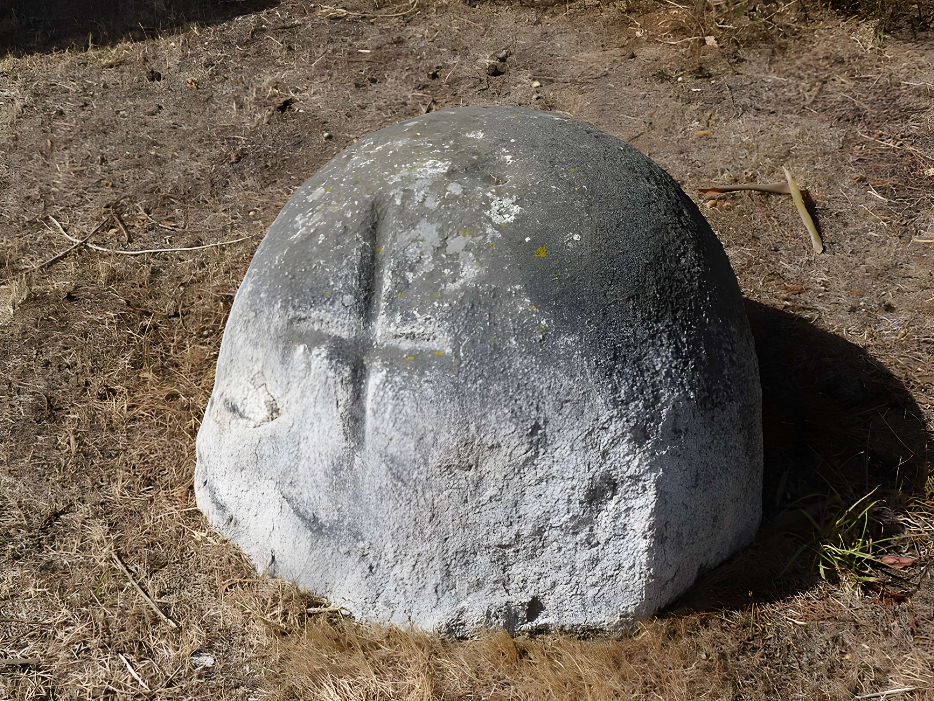 Groupe de cinq stèles gauloises de Saint-Agathon
