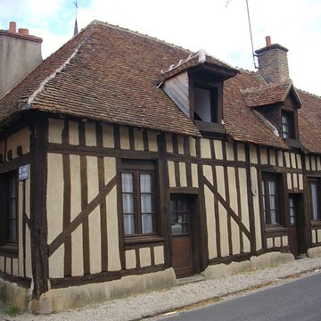 Habitations en pans de bois de La Ferté-Saint-Aubin