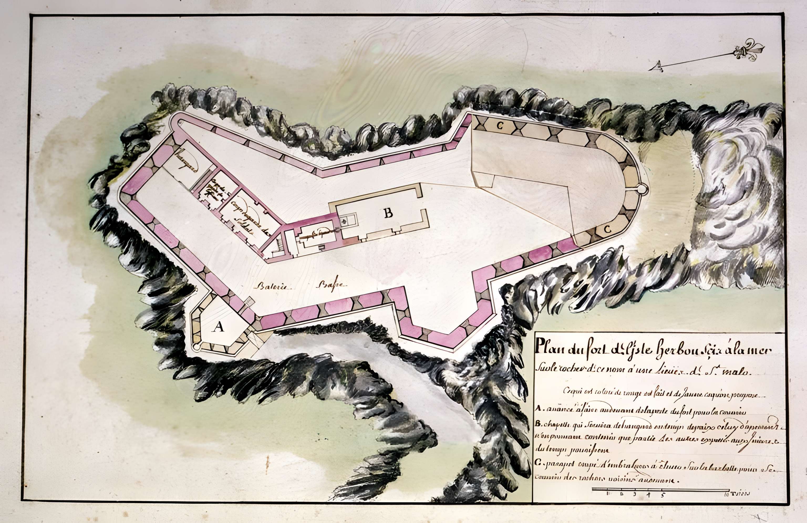 Ile Harbour et son fort