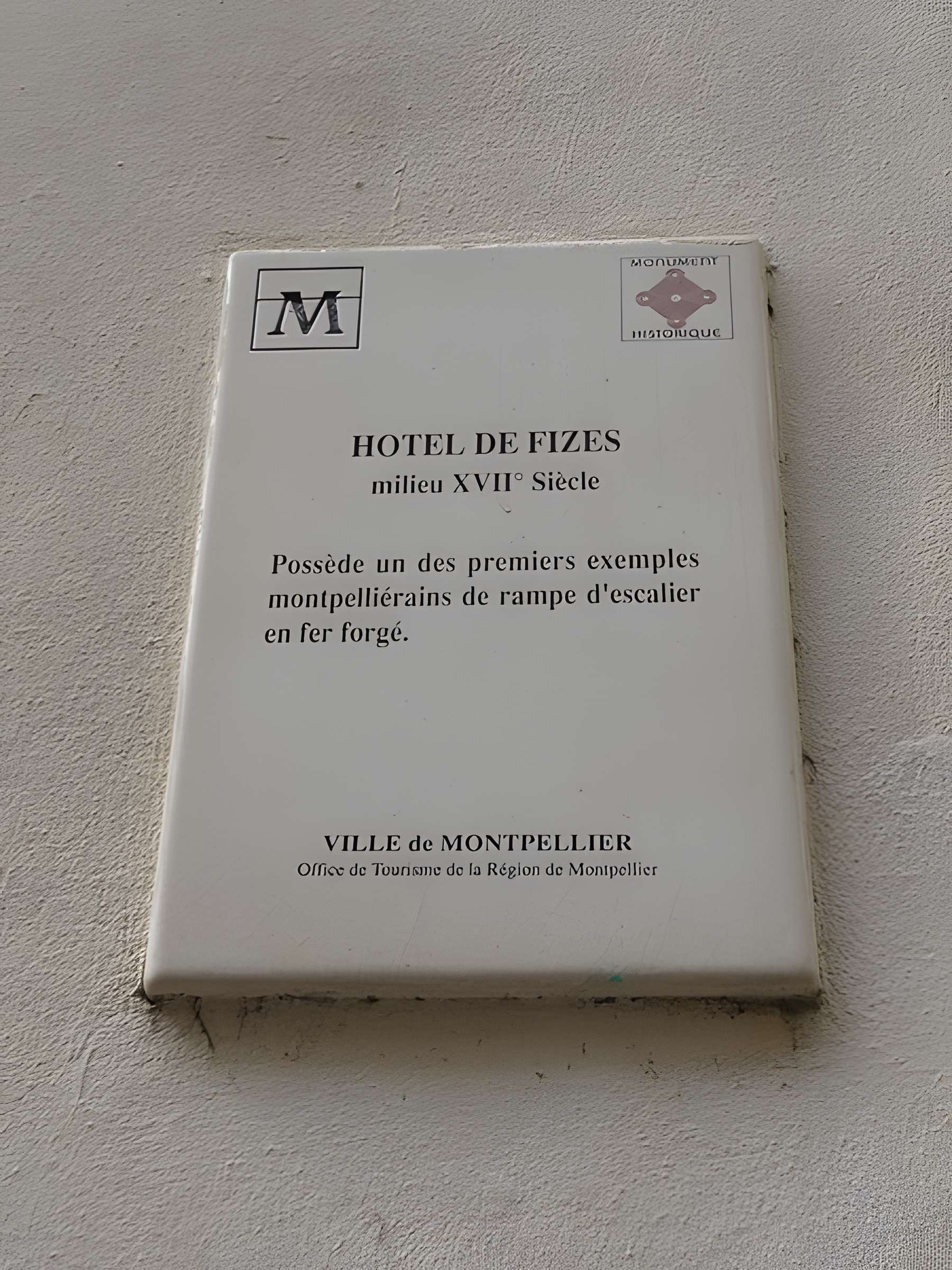 Hôtel de Fizes à Montpellier