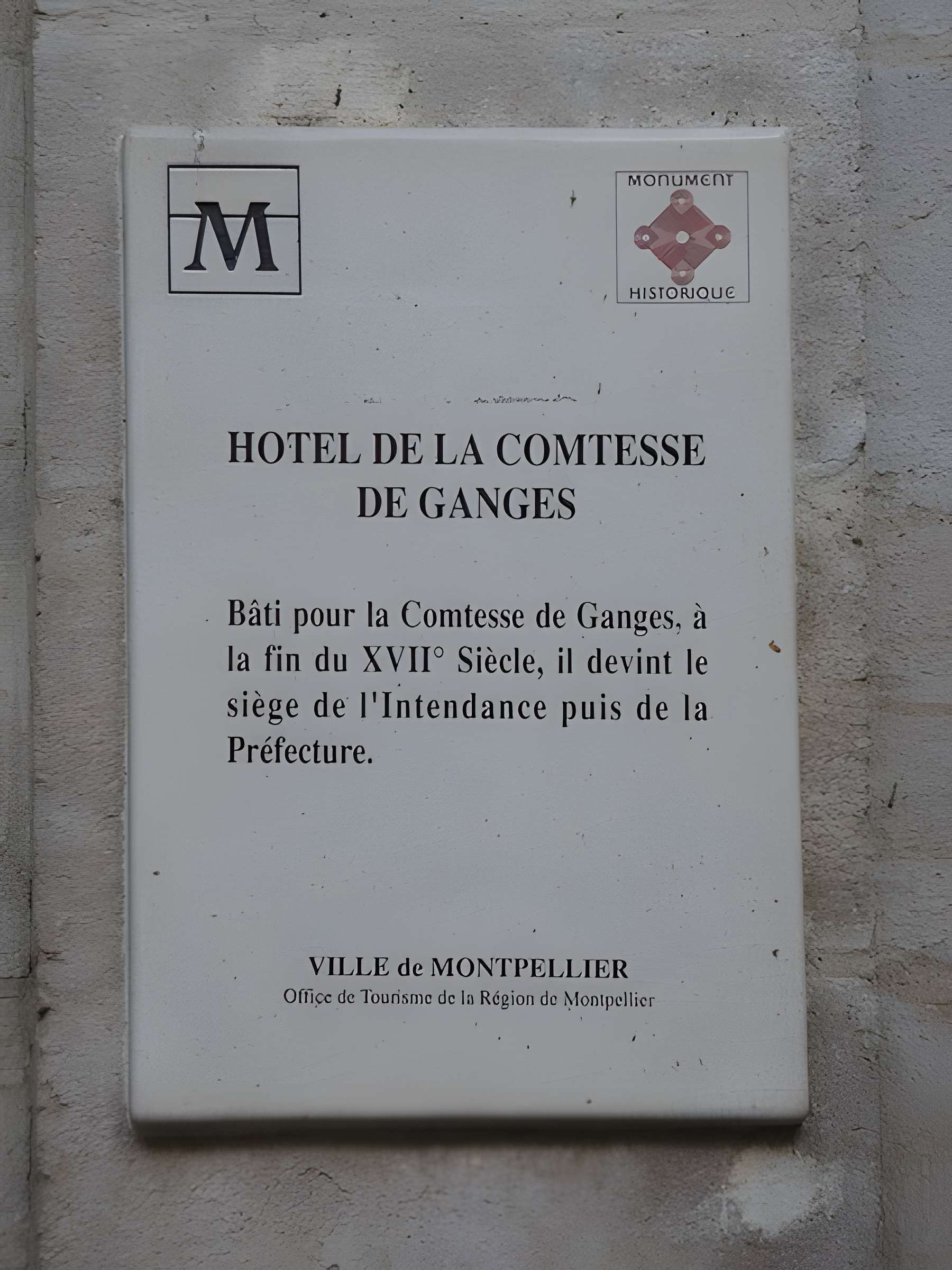 Hôtel de Ganges de Montpellier