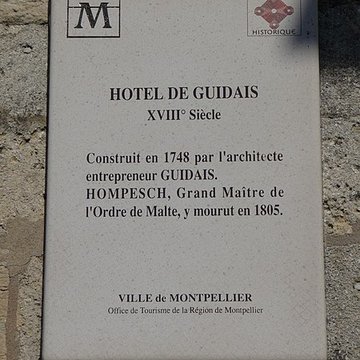 Hôtel de Guidais à Montpellier