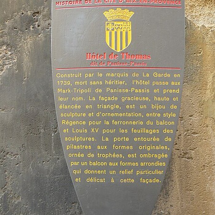 Photo de Hôtel de Panisse à Aix-en-Provence