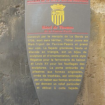 Hôtel de Panisse à Aix-en-Provence