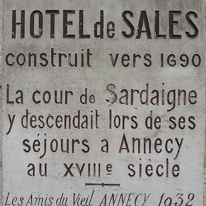 Photo de Hôtel de Sales à Annecy