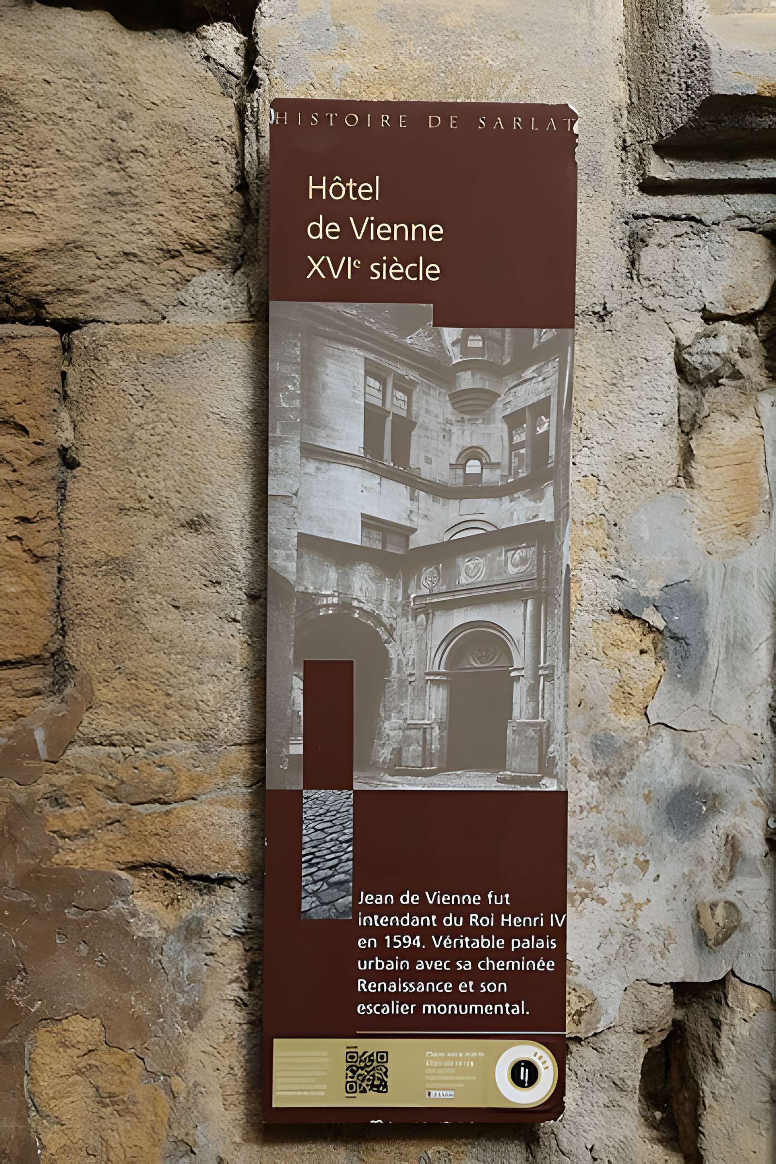 Hôtel de Vienne à Sarlat-la-Canéda 