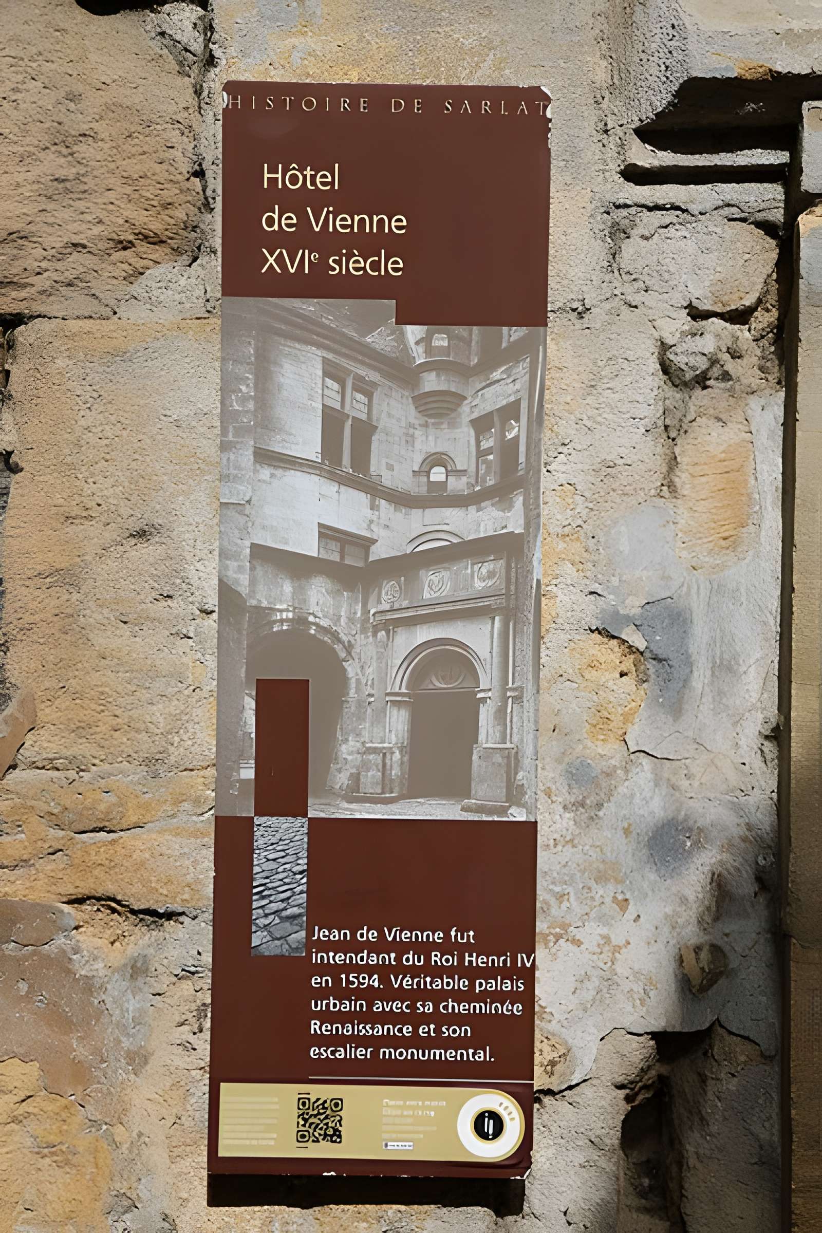 Hôtel de Vienne à Sarlat-la-Canéda 