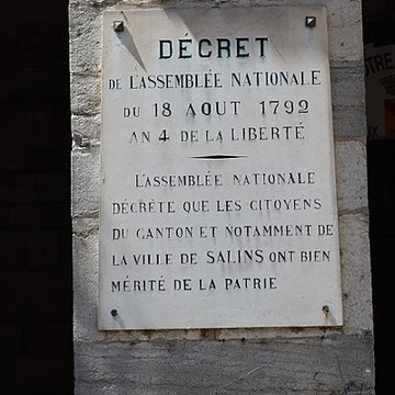 Hôtel de ville de Salins-les-Bains