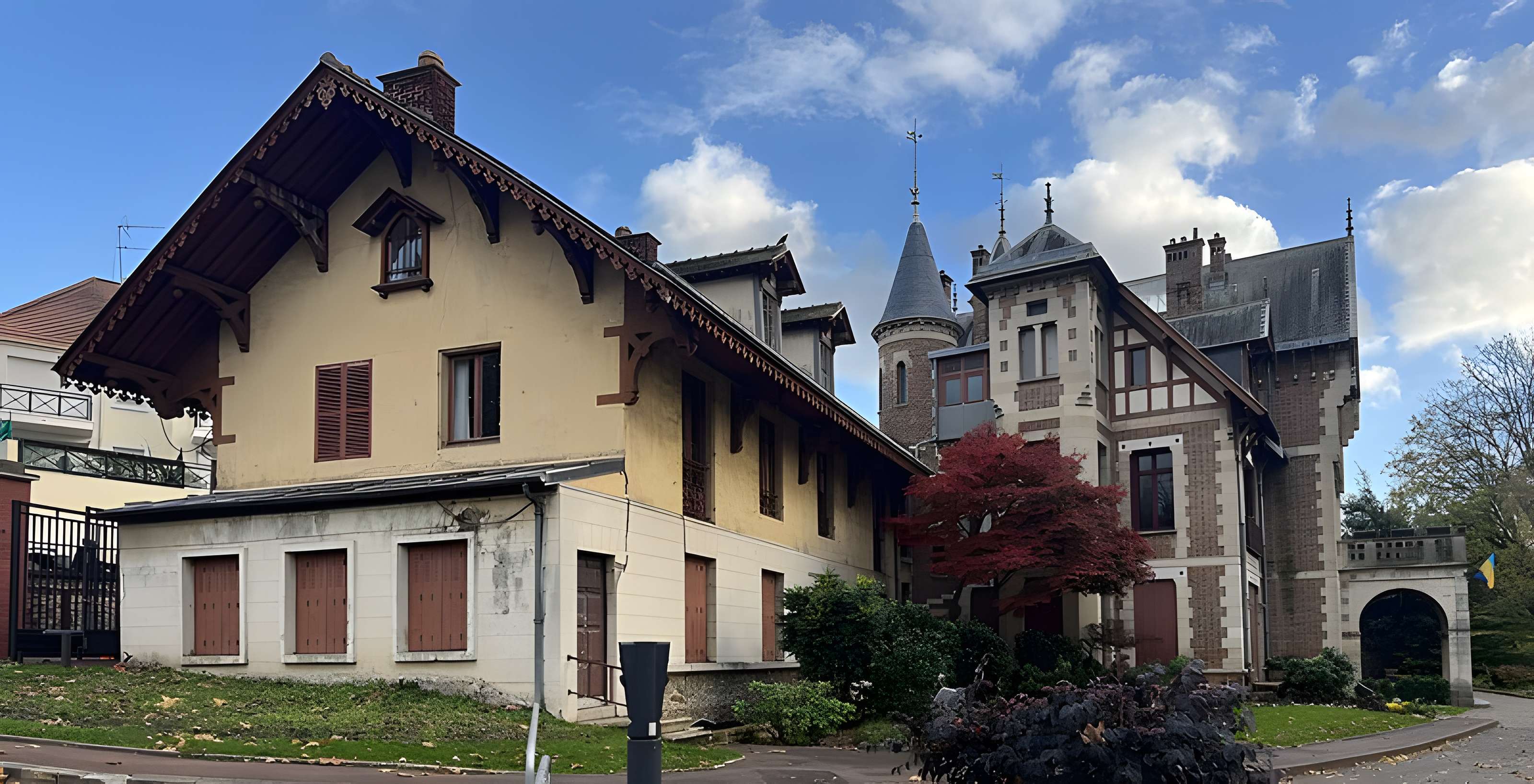 Ancien manoir de Miraville, actuelle mairie