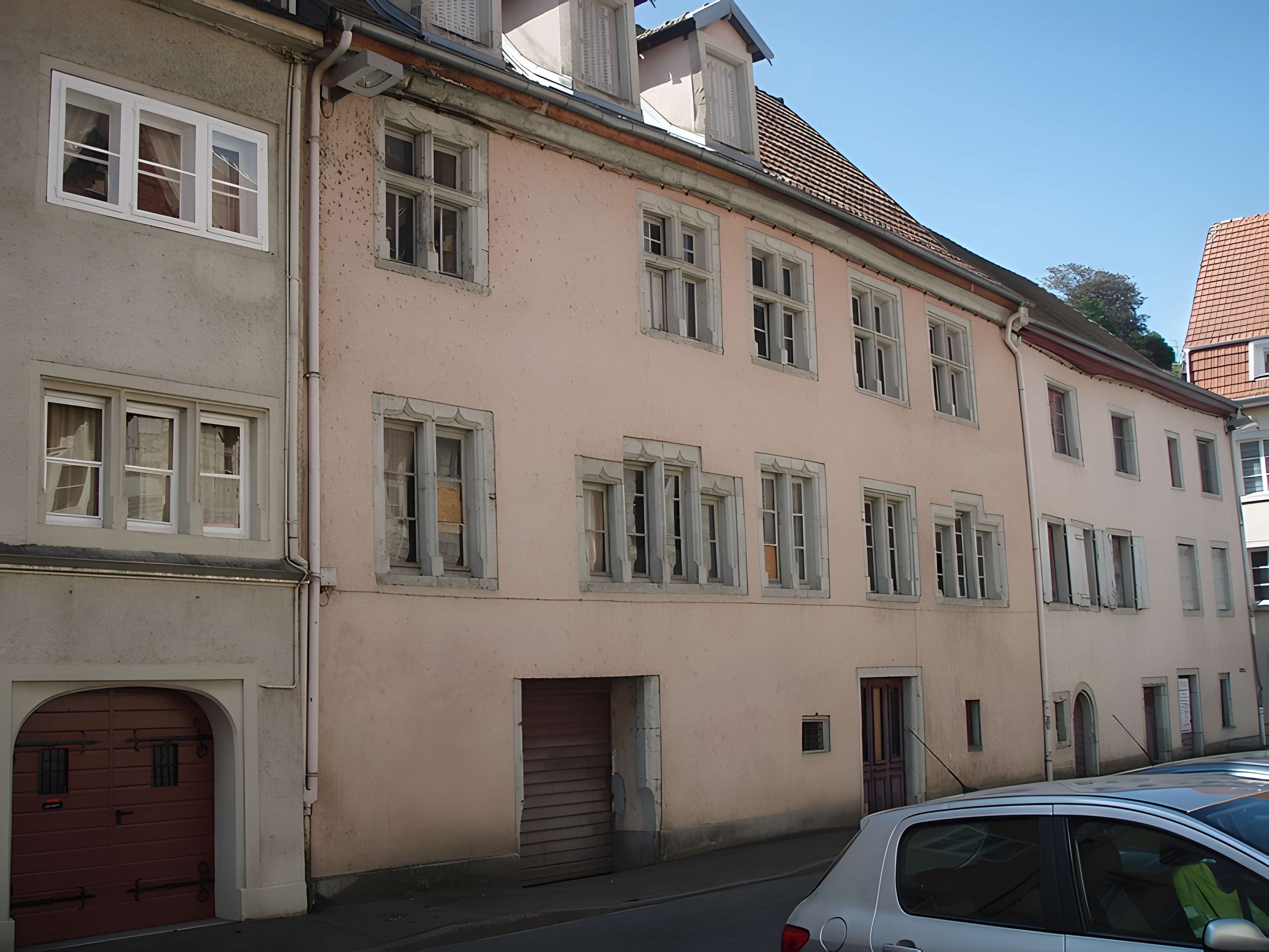Hôtel de voyageurs du Lion Rouge à Montbéliard