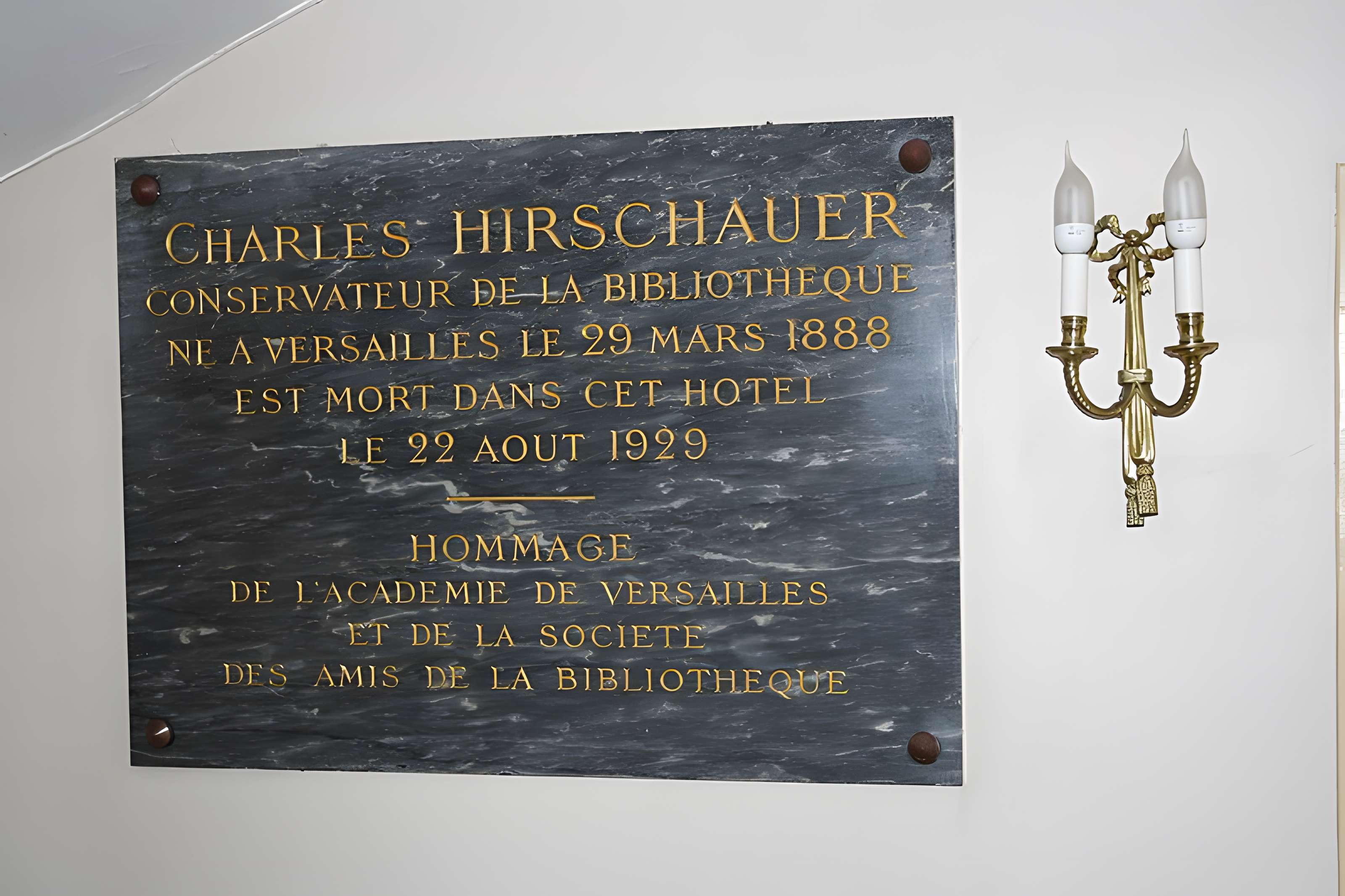 Hôtel des Affaires étrangères et de la Marine à Versailles