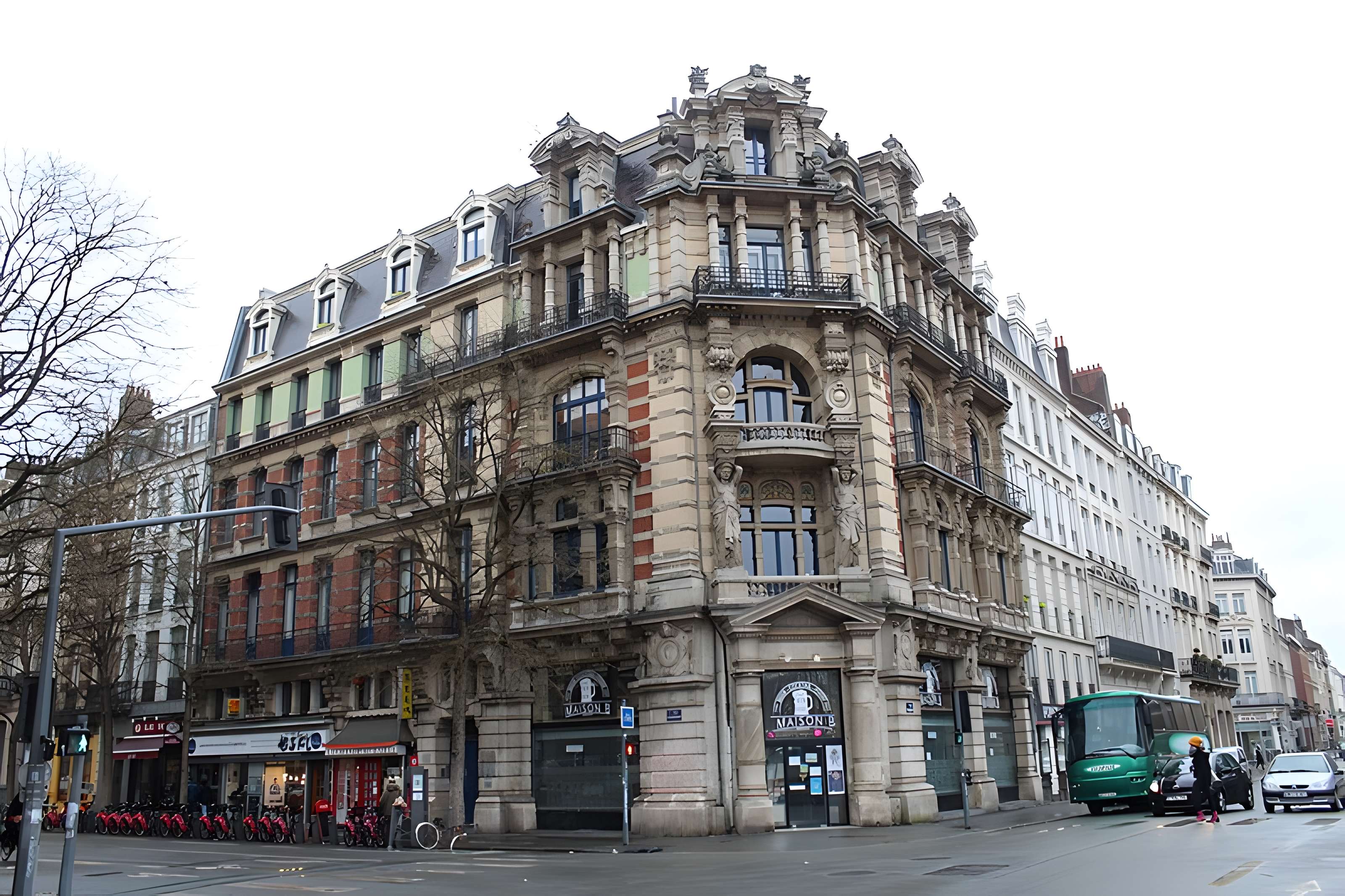 Hôtel des Cariatides à Lille