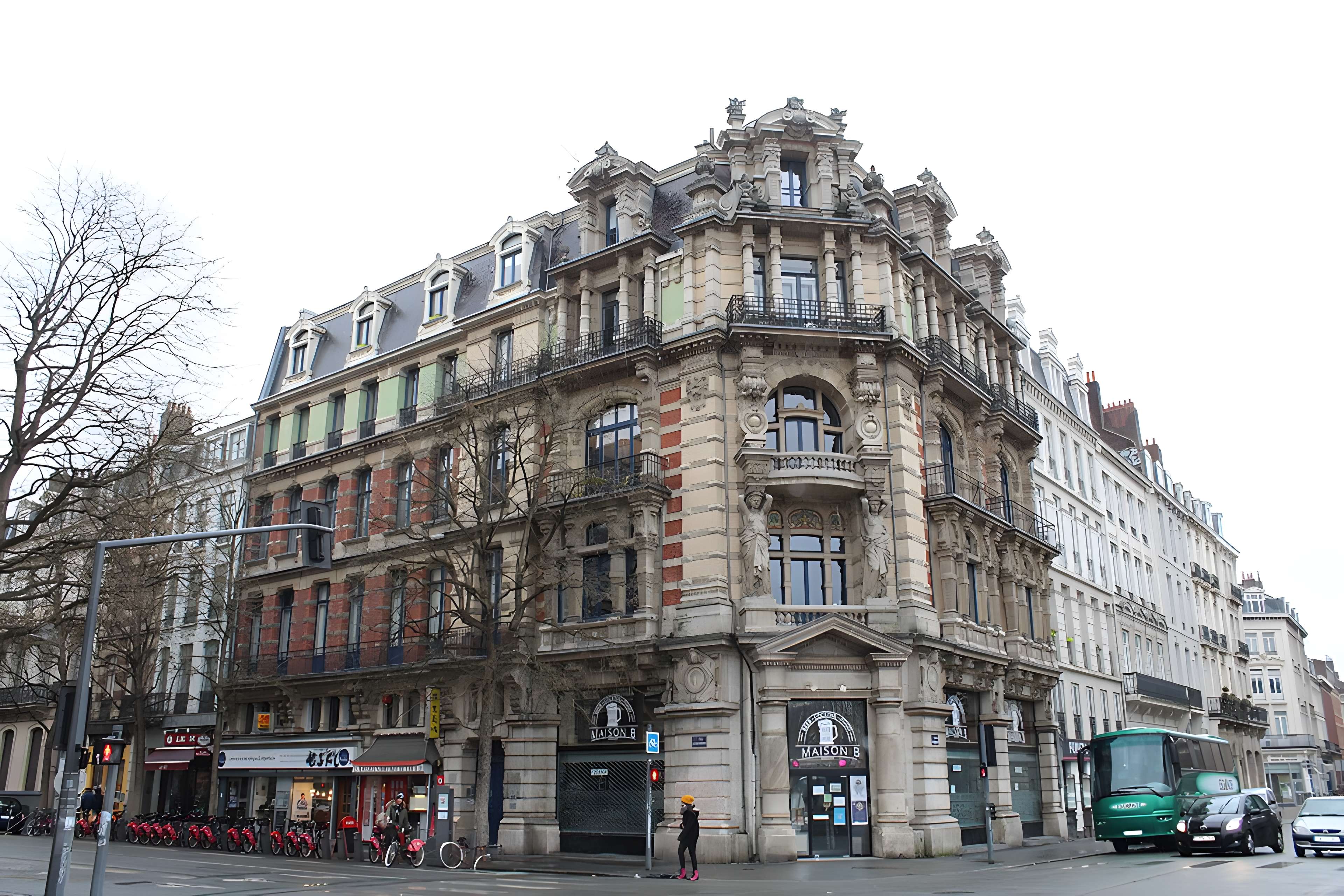 Hôtel des Cariatides à Lille